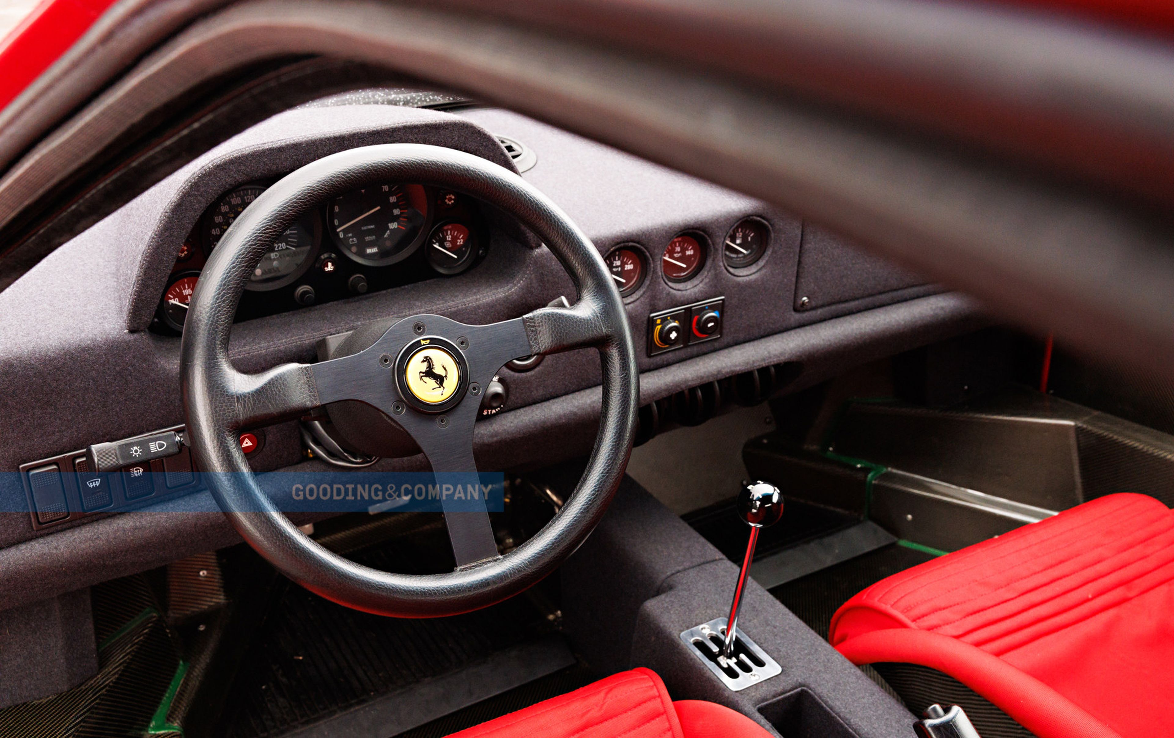 Ferrari F40 subastado por Gooding & Company