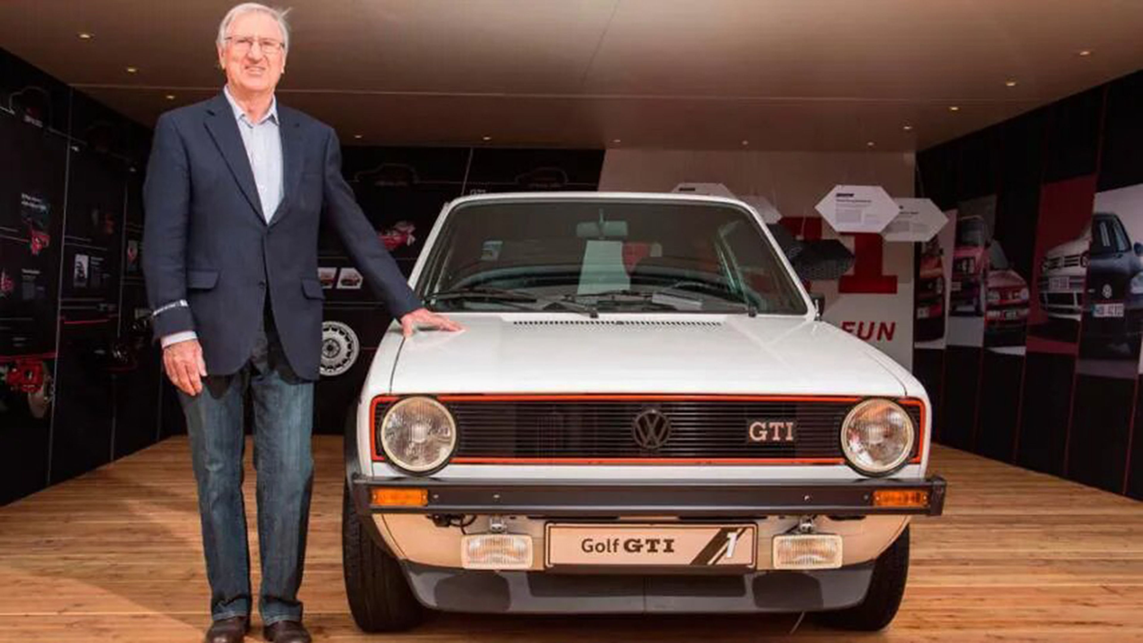 Anton Konrad, uno de los padres del Volkswagen Golf GTI.