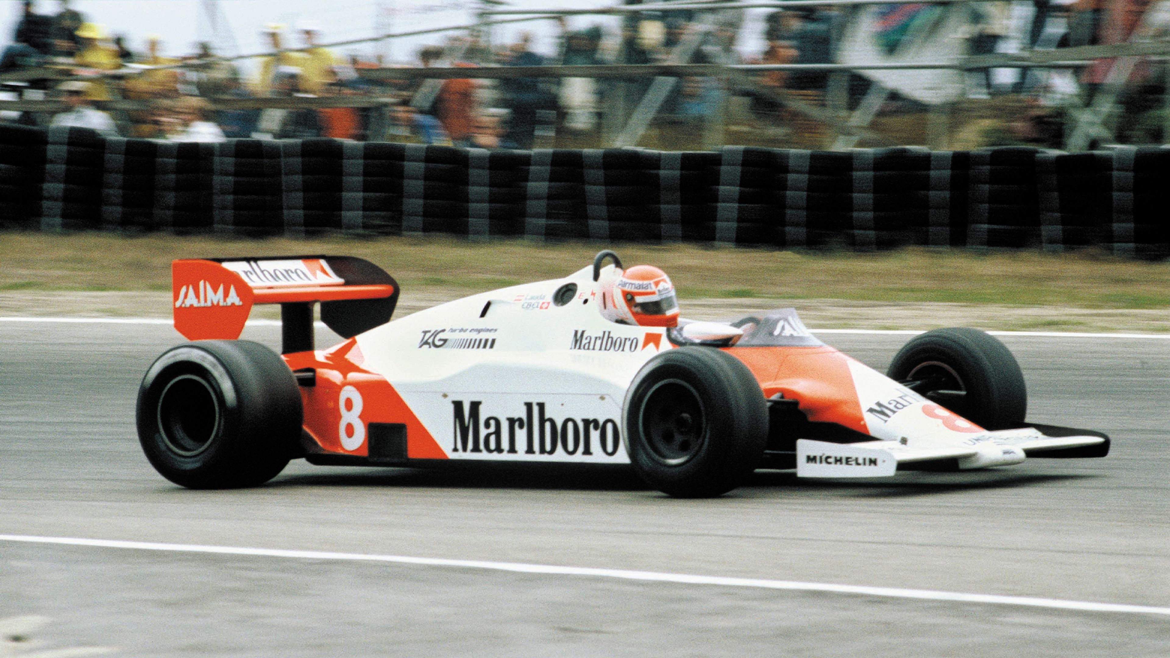 McLaren MP4 Fórmula 1 de 1983, motorizado por Porsche TAG