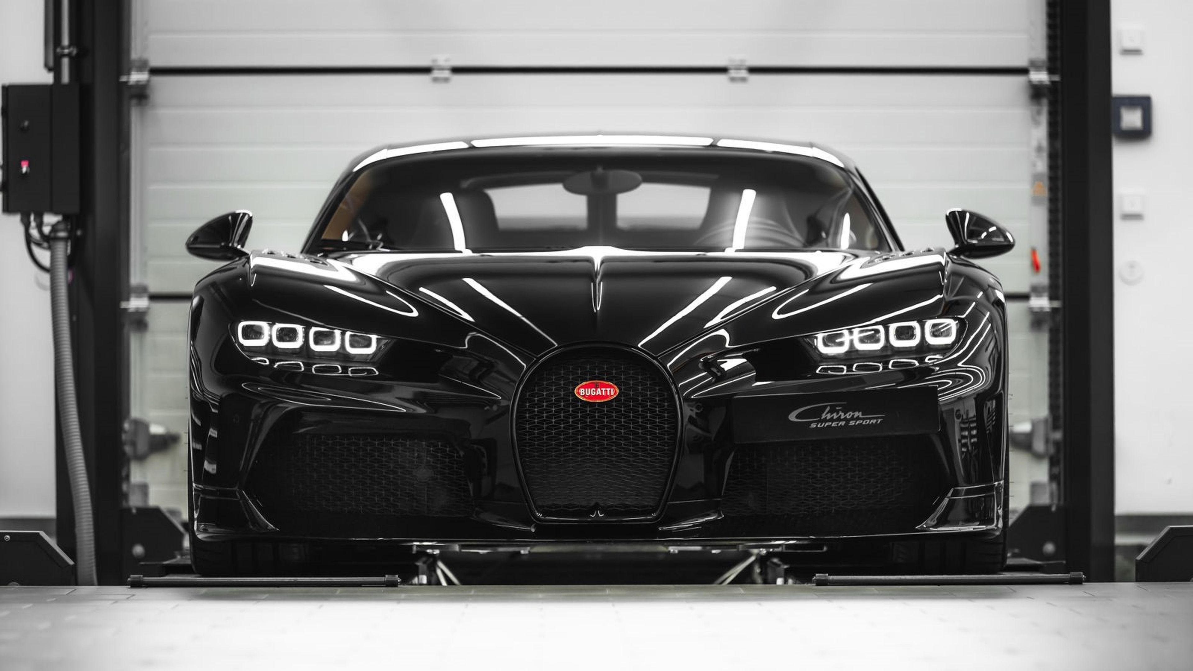 Bugatti Chiron Super Sport en el banco de potencia