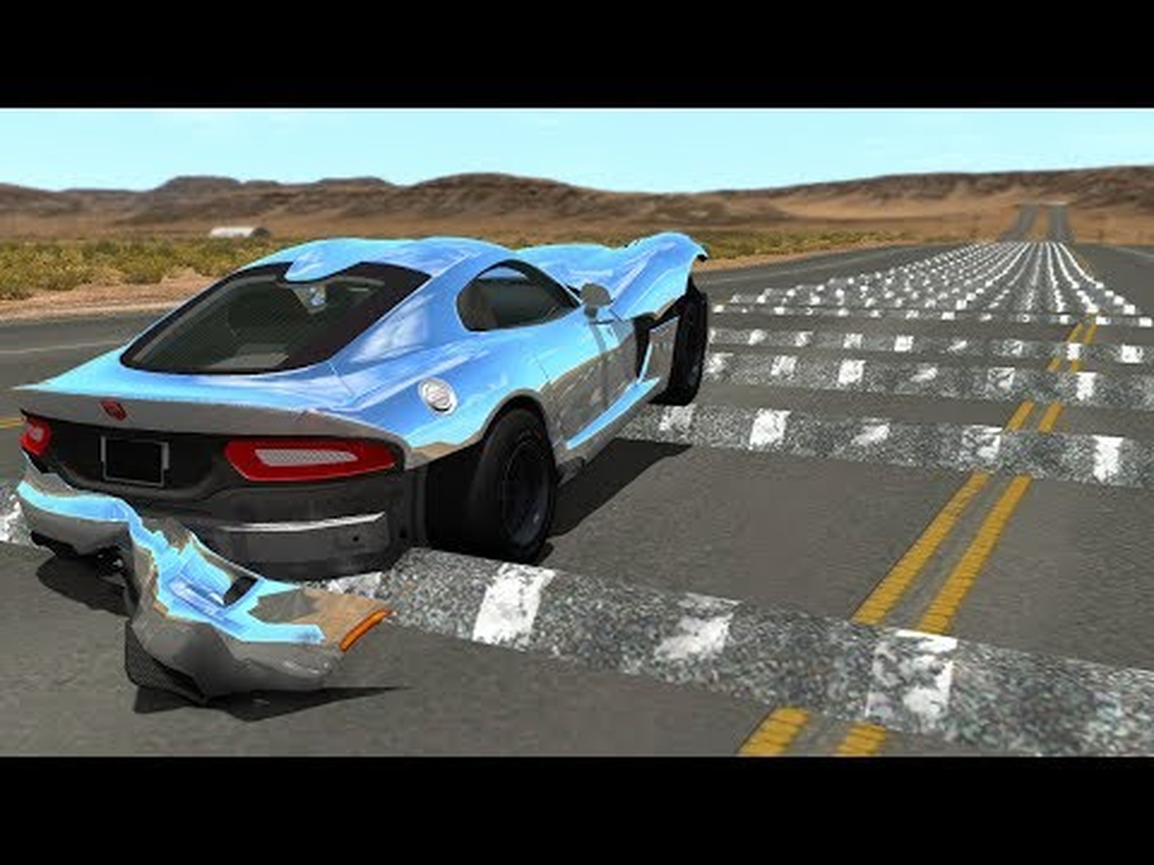 100+ Consecutive Speed Bumps High Speed Testing #11 - BeamNG DRIVE