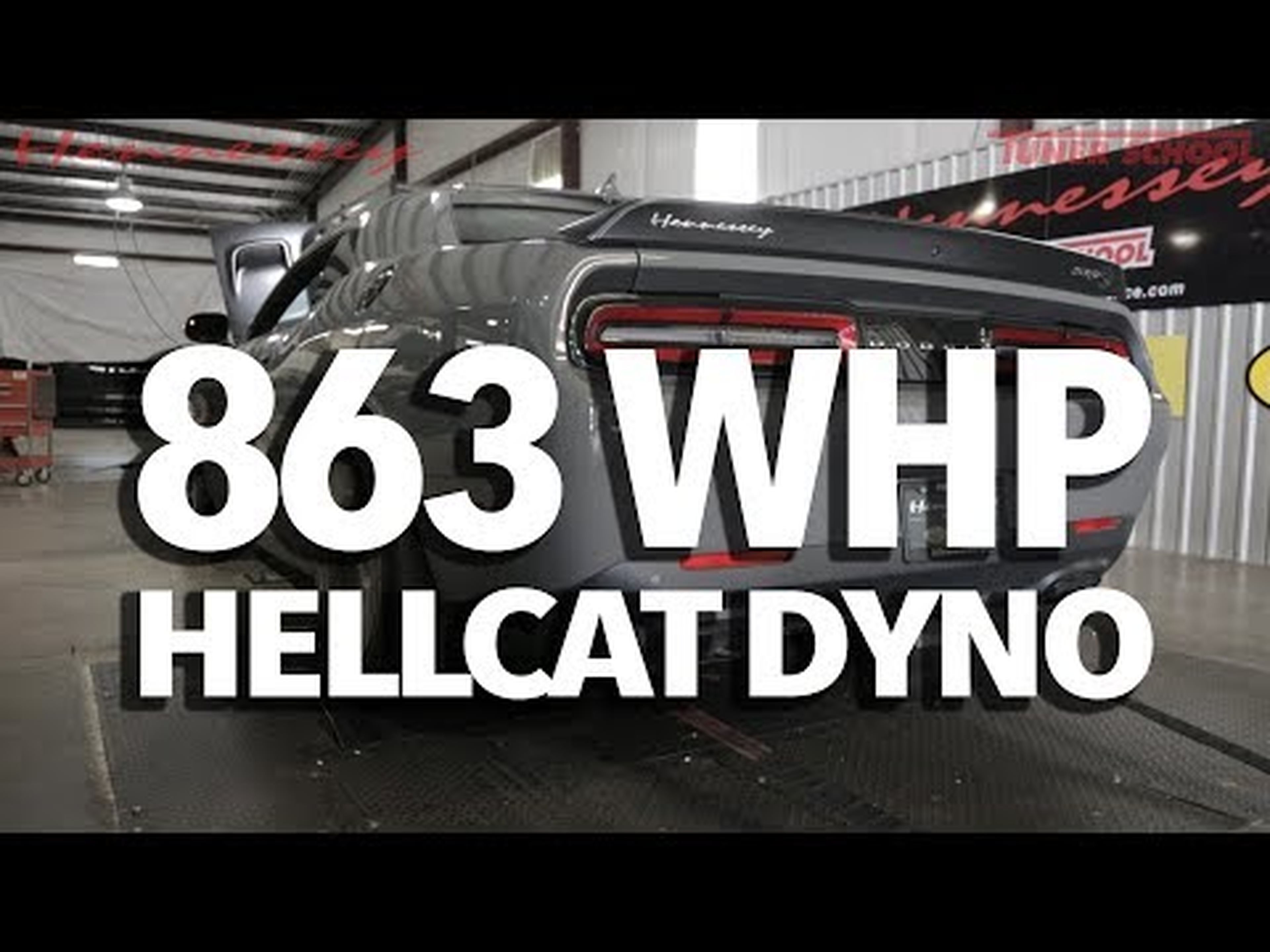 863 RWHP Hennessey Hellcat Dyno Testing