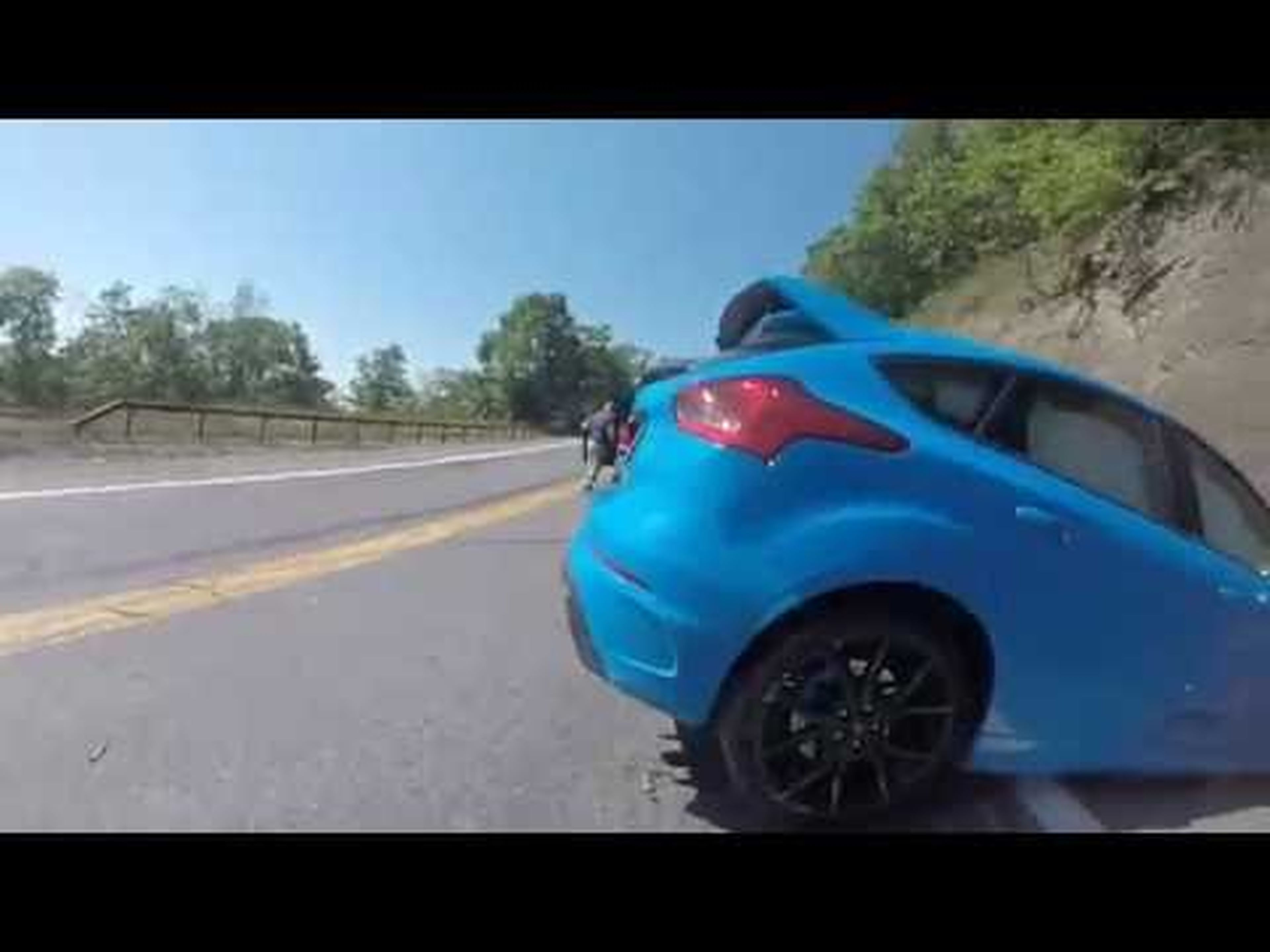 Accidente Ford Focus RS