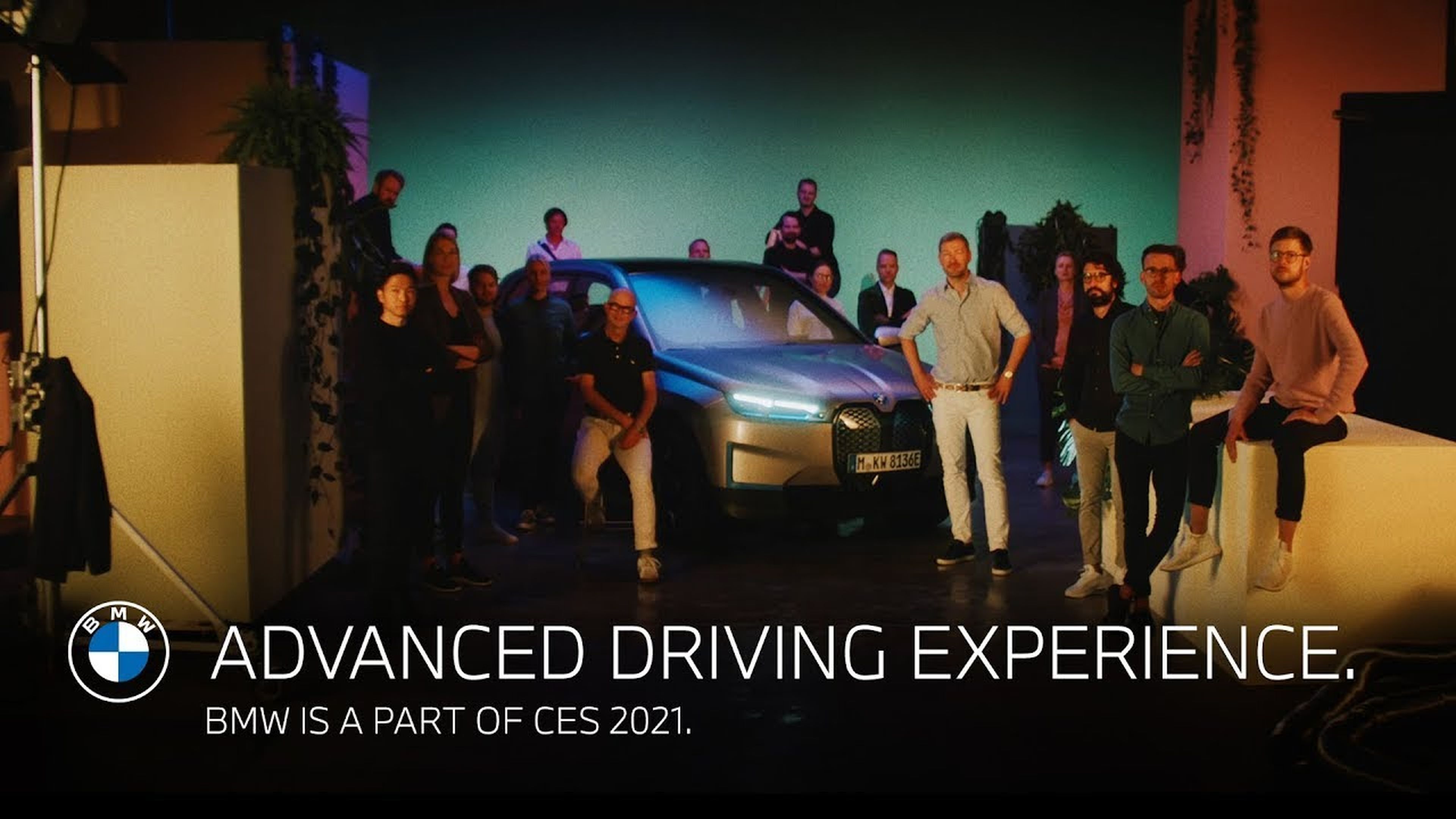 Advanced driving experience. BMW is a part of CES 2021.