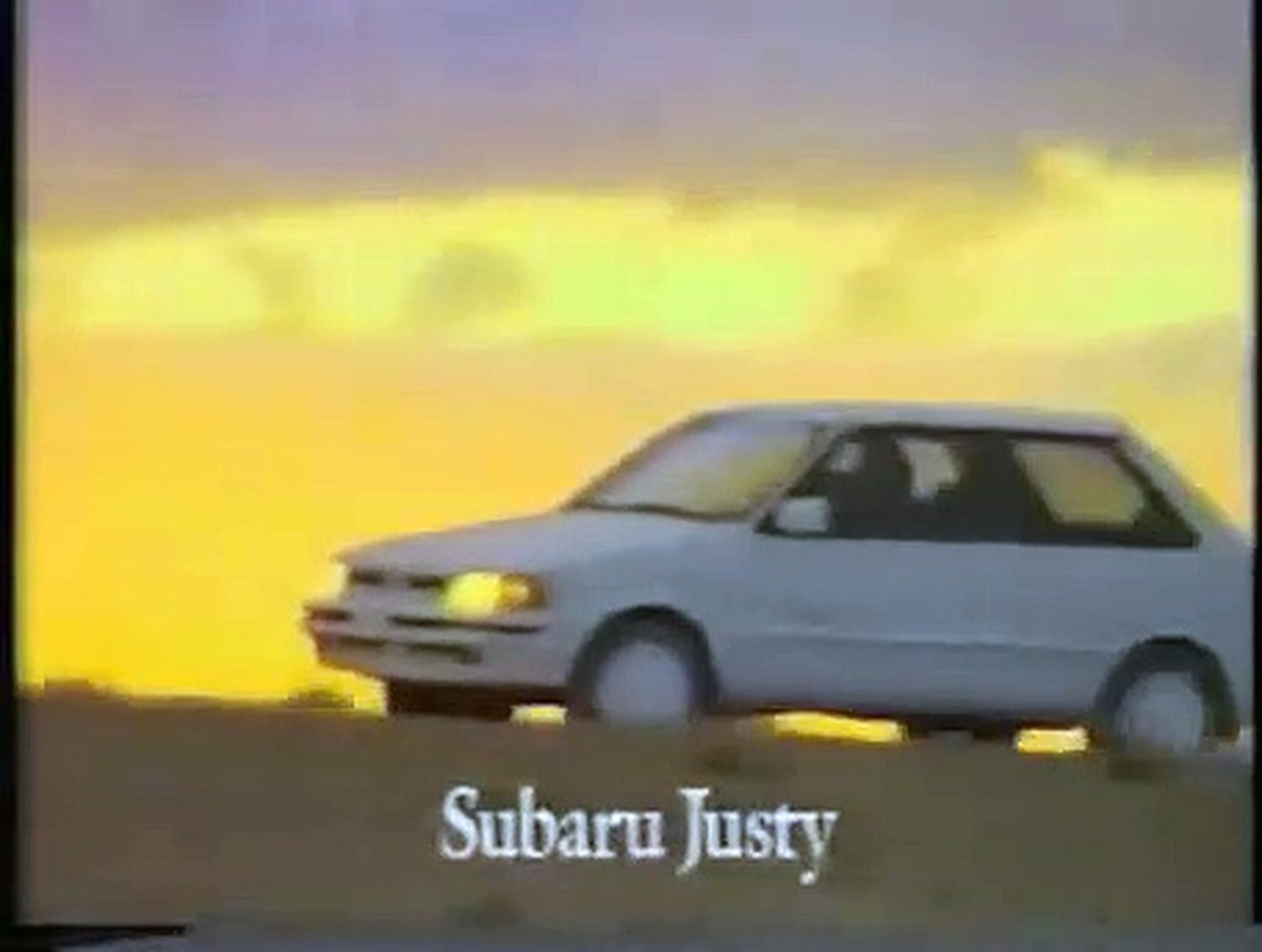 Anuncio del Subaru Justy