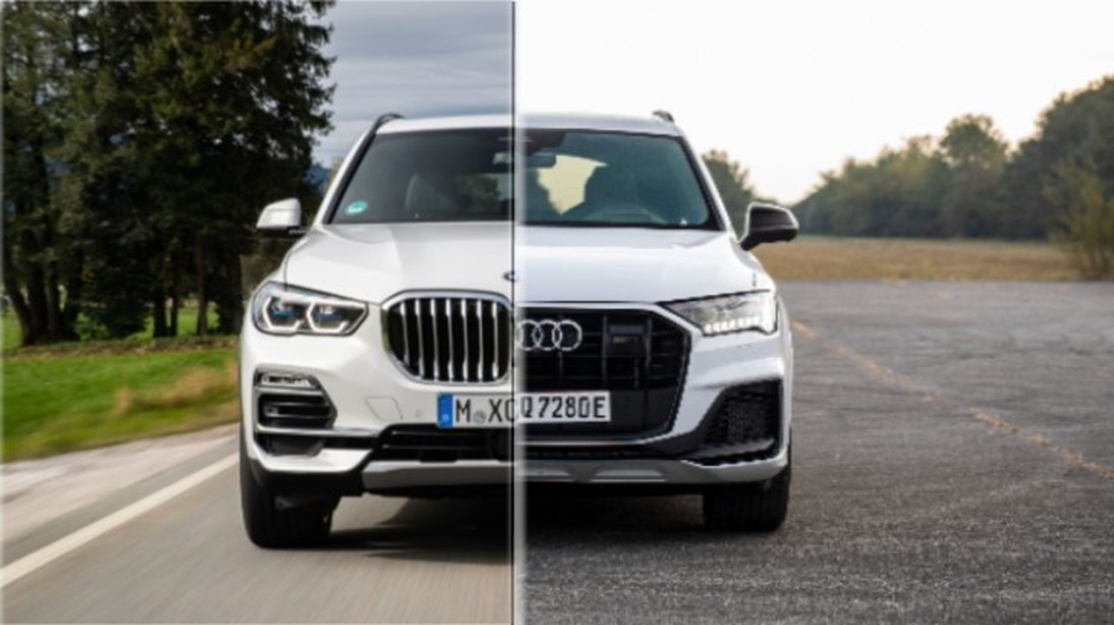 BMW X5 PHEV vs Audi Q7 PHEV