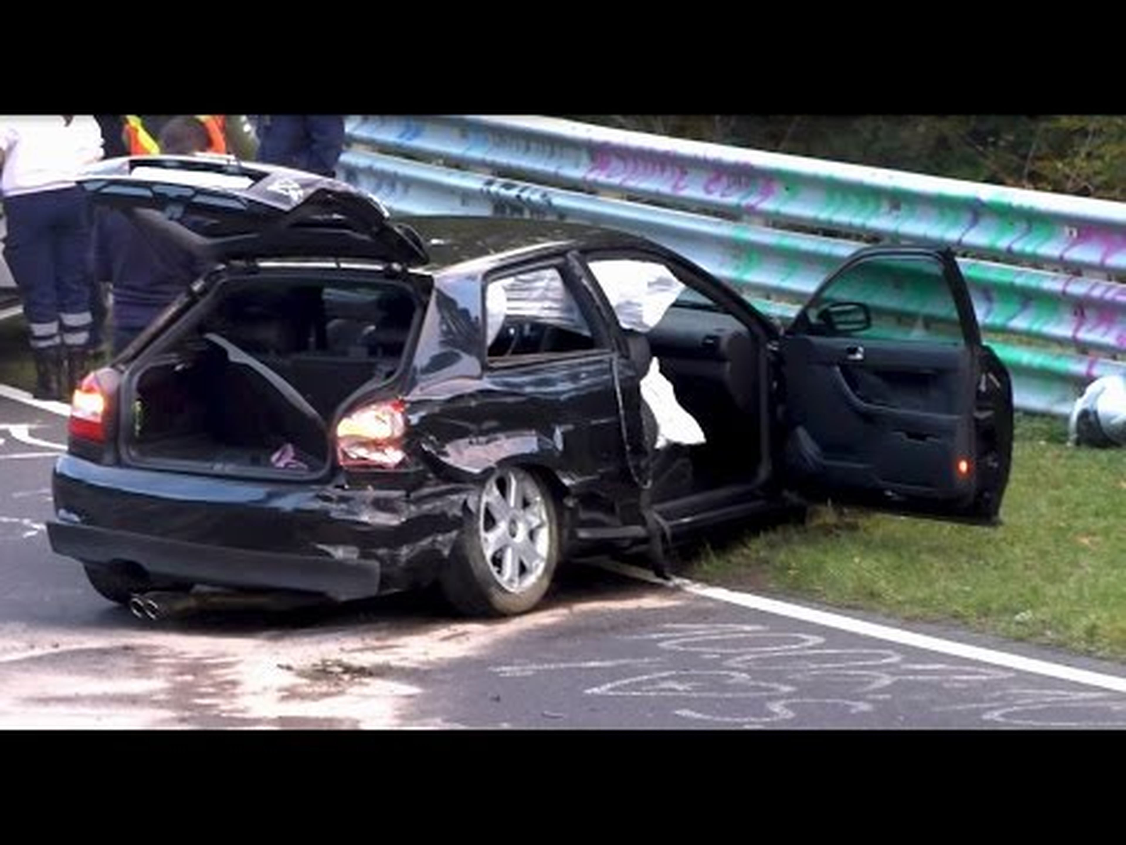 Brutal accidente Audi S3 en Nürburgring