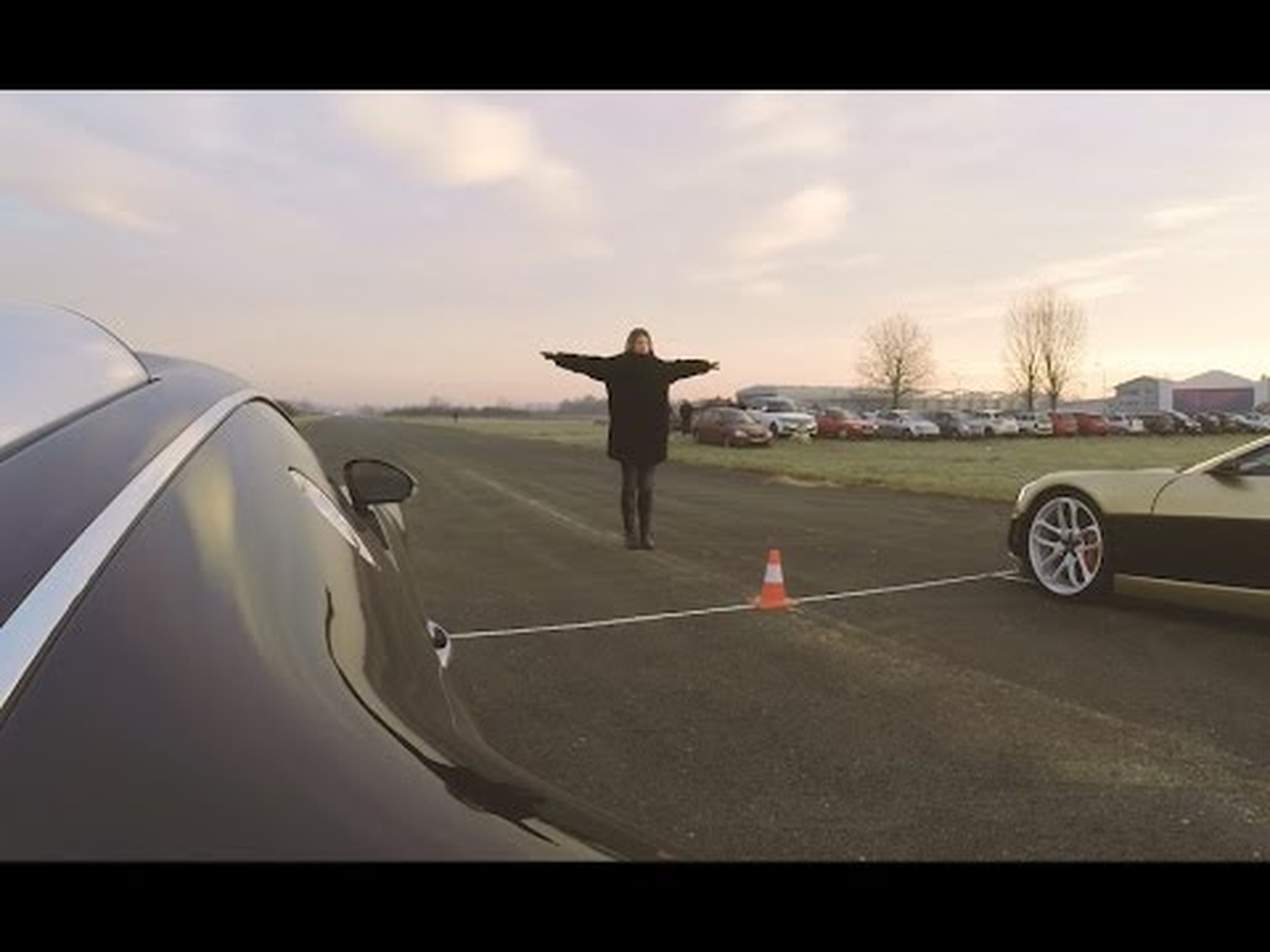 Drag Race Rimac Concept_One y Bugatti Veyron