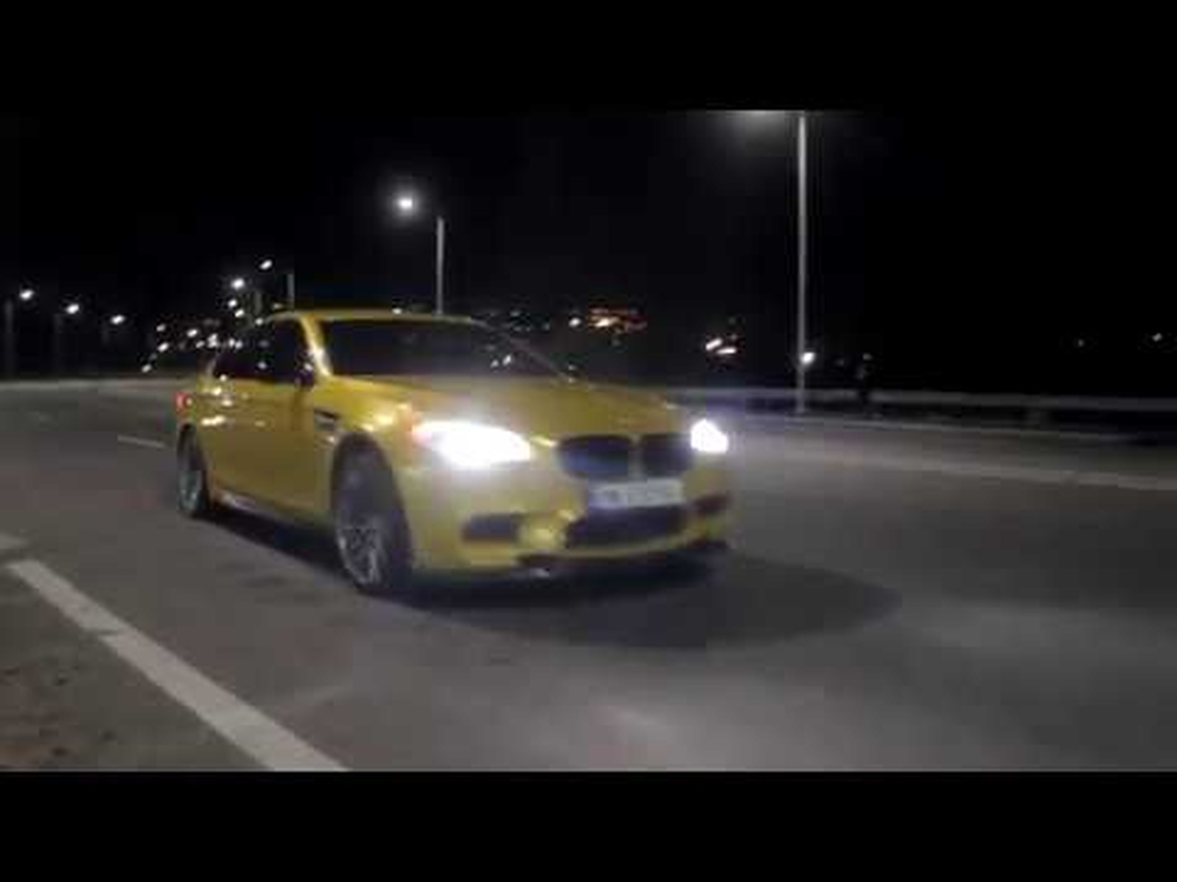 Drift con un BMW M5 F10