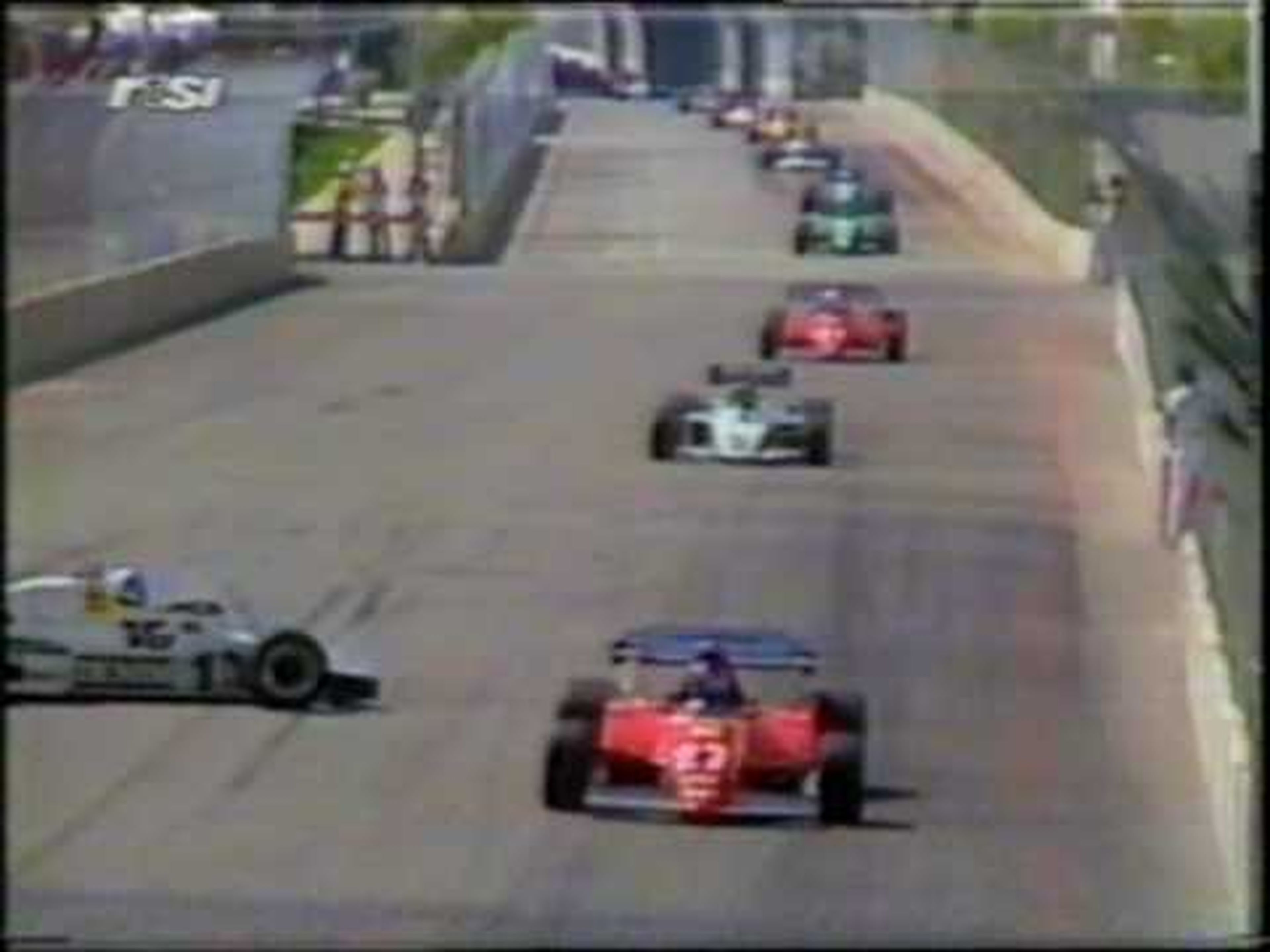 F1 Long Beach 1983 Start