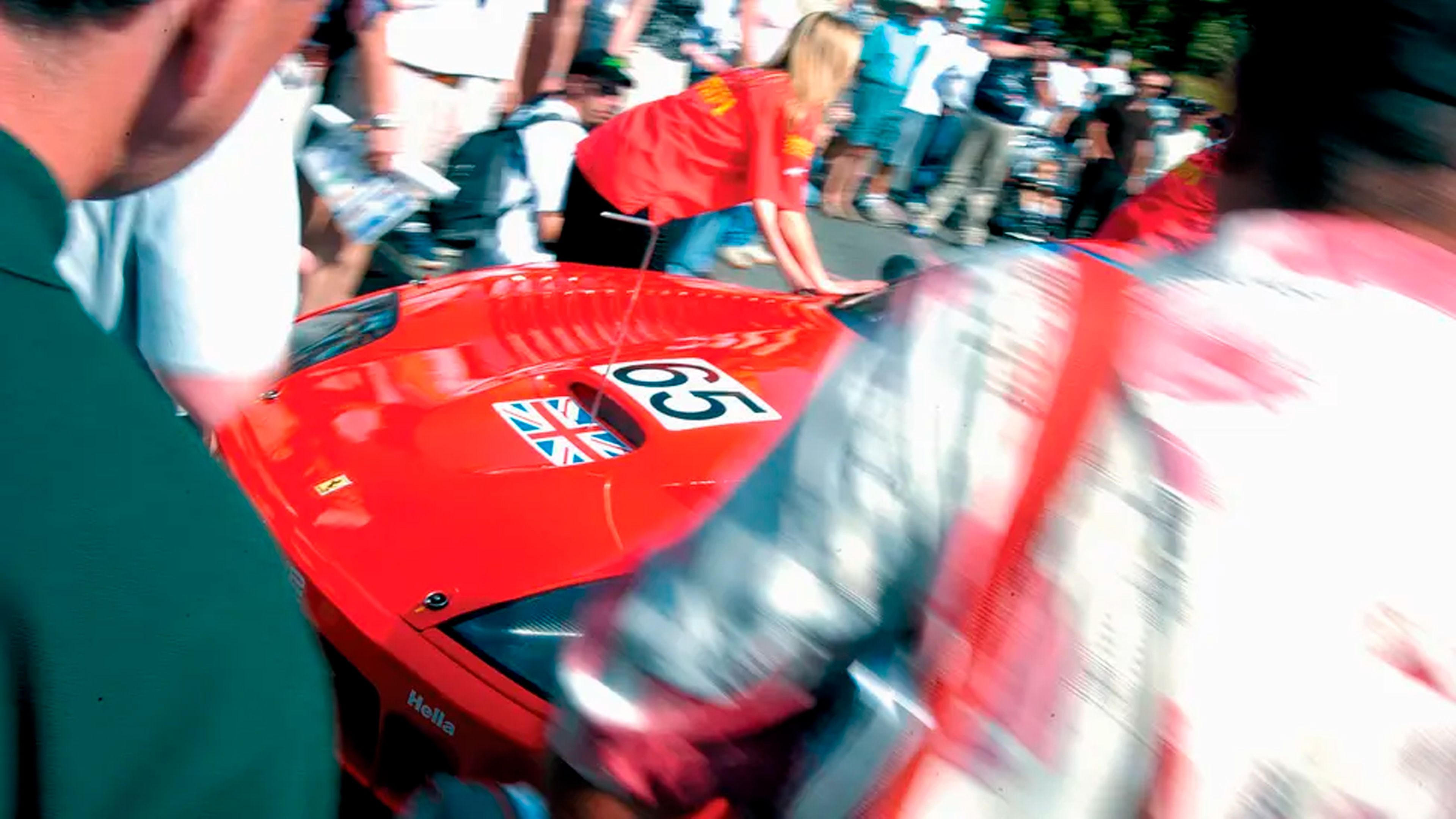 Ferrari 550 de Colin McRae en las 24 Horas de Le Mans.