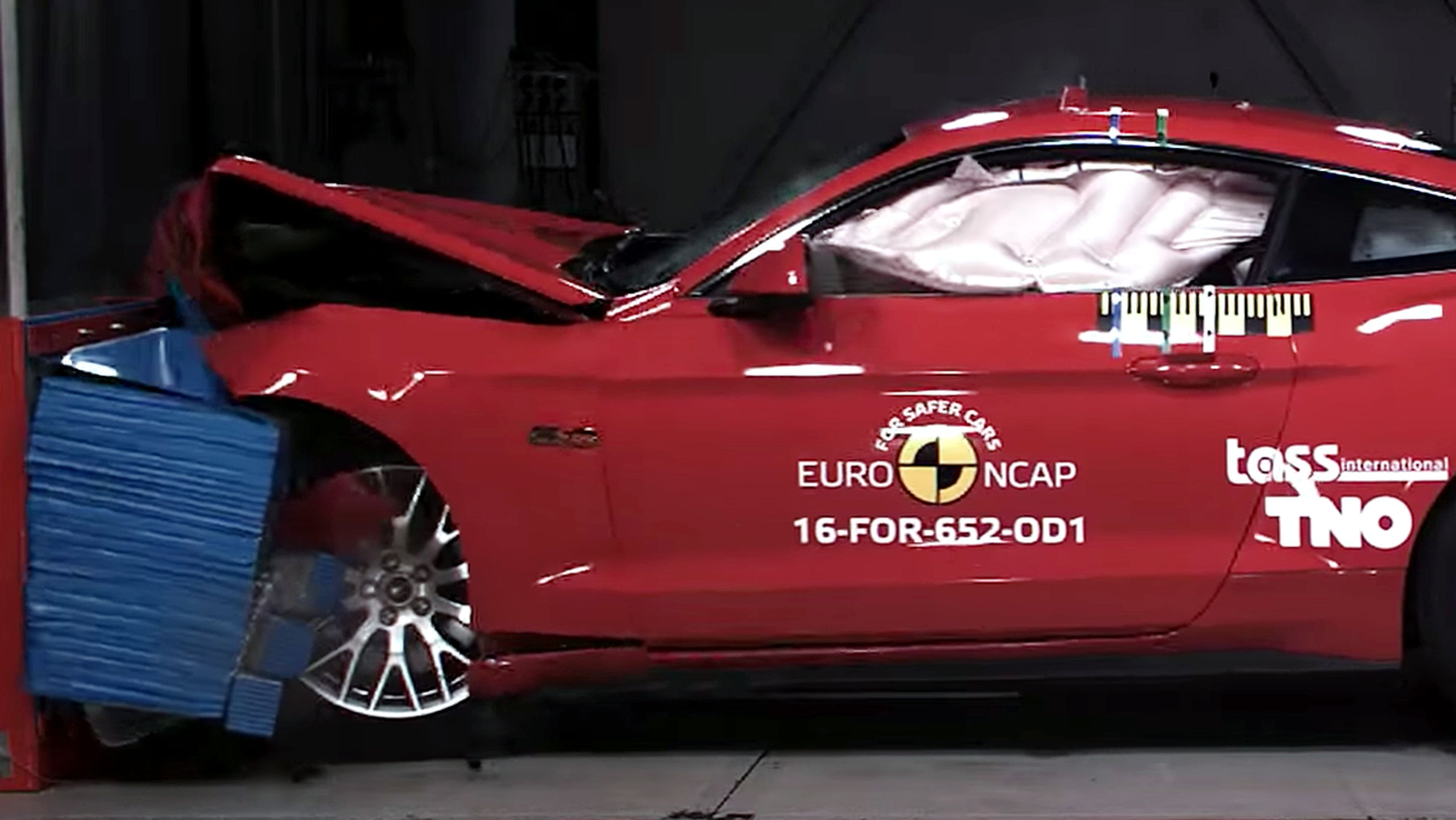 El Ford Mustang obtiene sólo dos estrellas EuroNCAP