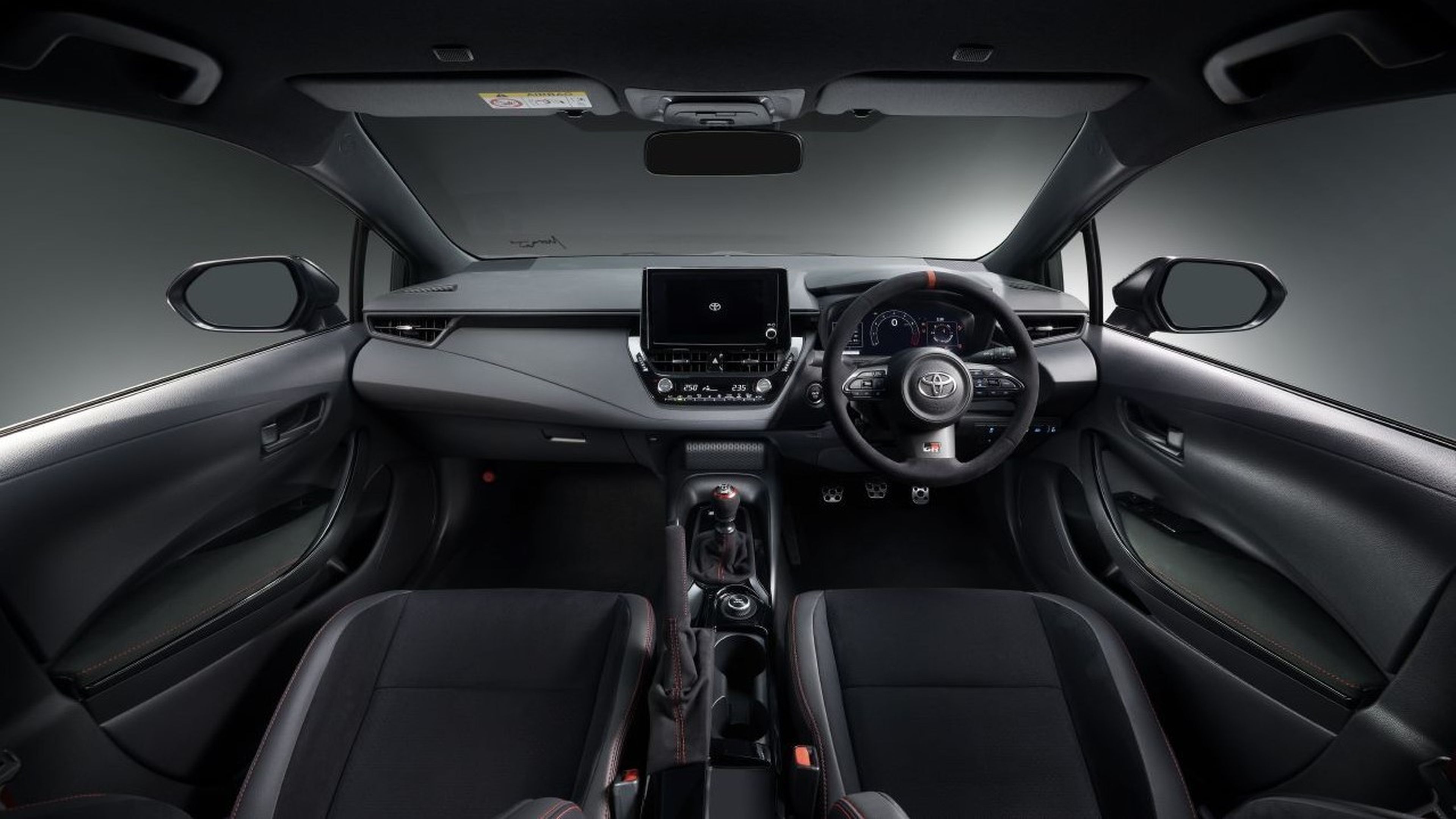 Interior del Toyota GR Corolla Morizo Edition