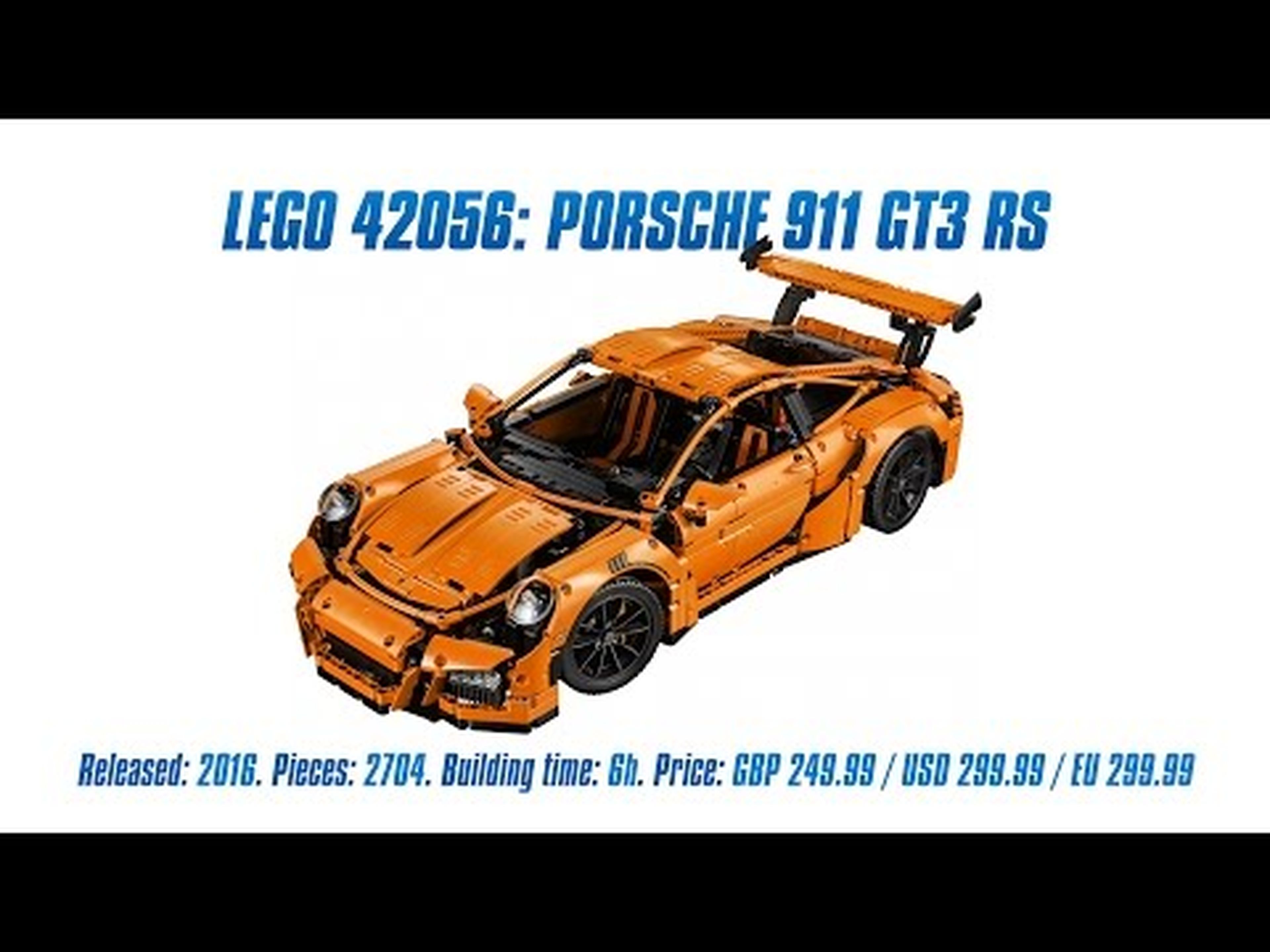 Lego Technic: Porsche 911 GT3 RS
