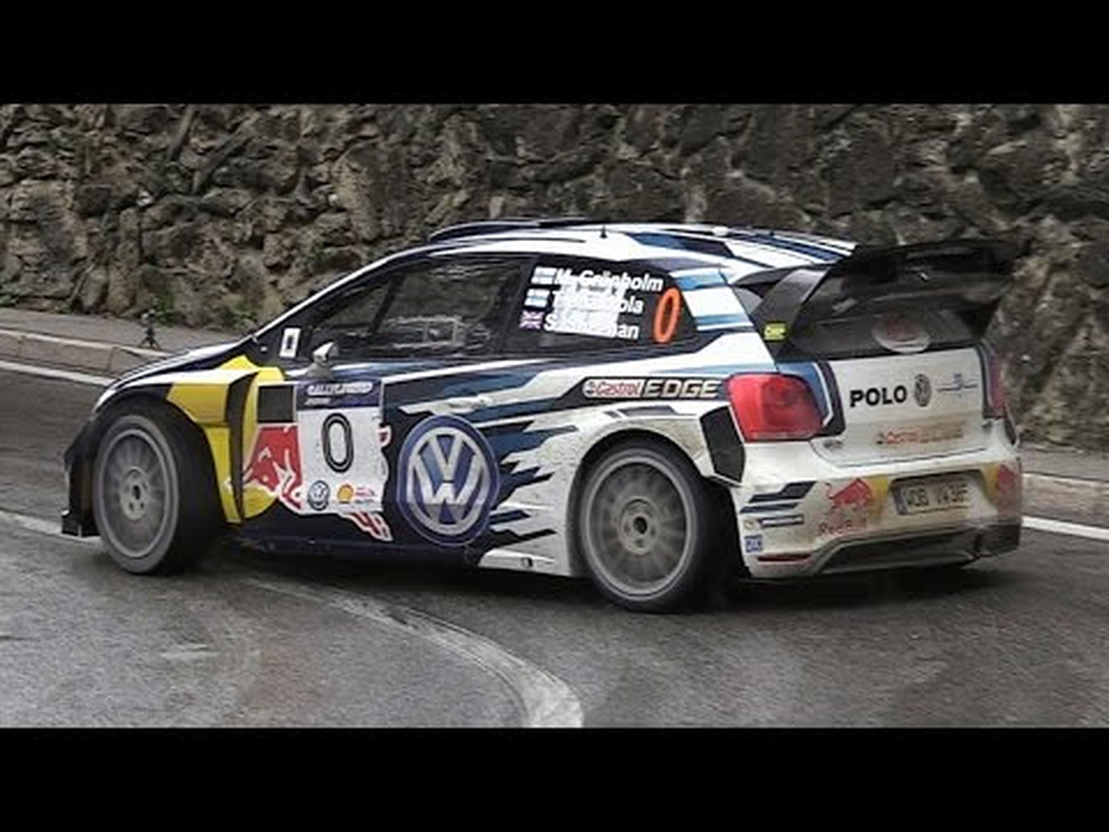 Marcus Grönholm en el Rally Legend 2016 - VW Polo R WRC