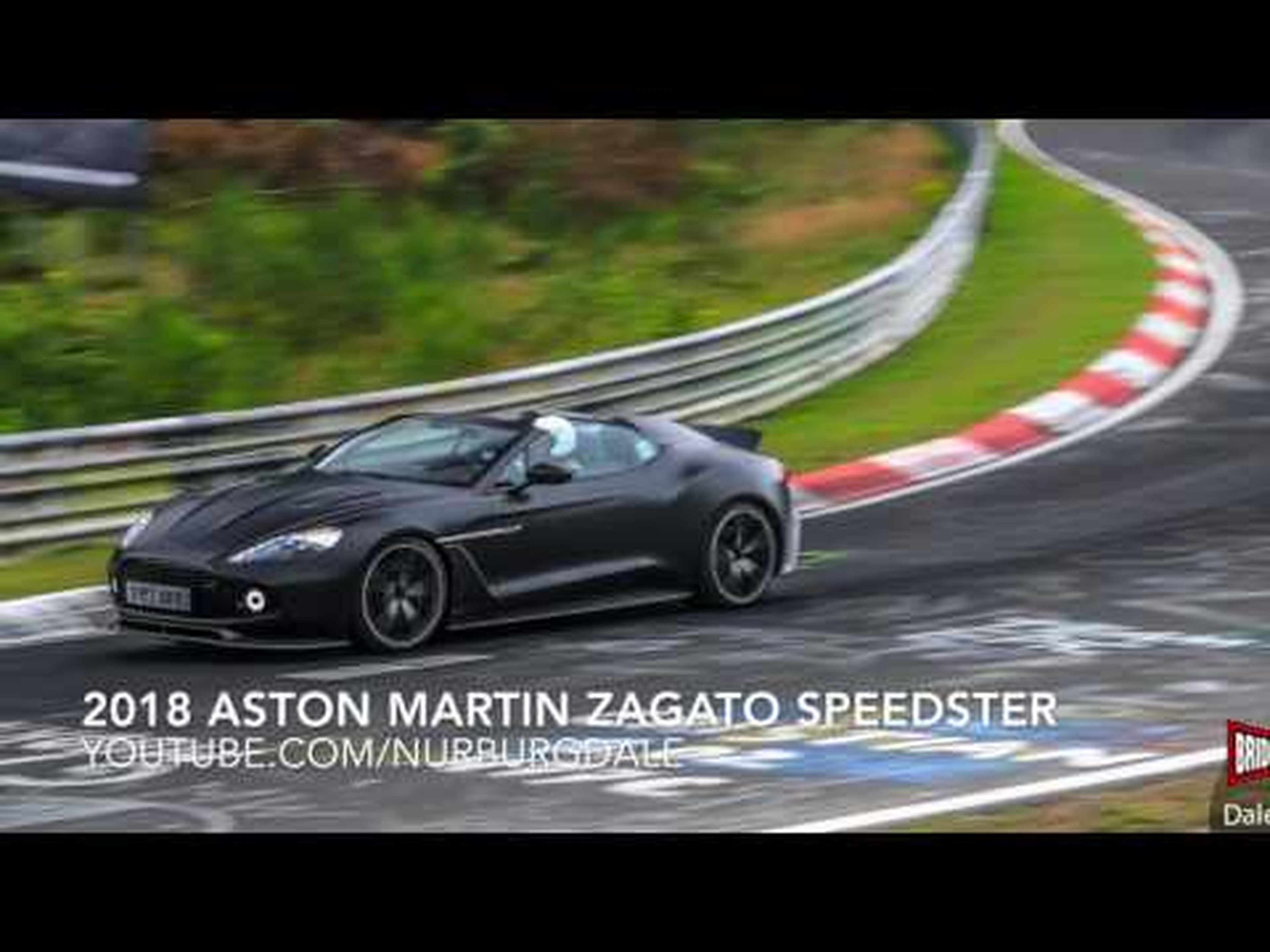 £1.3m Aston Martin Vanquish Zagato Speedster on the Nürburgring