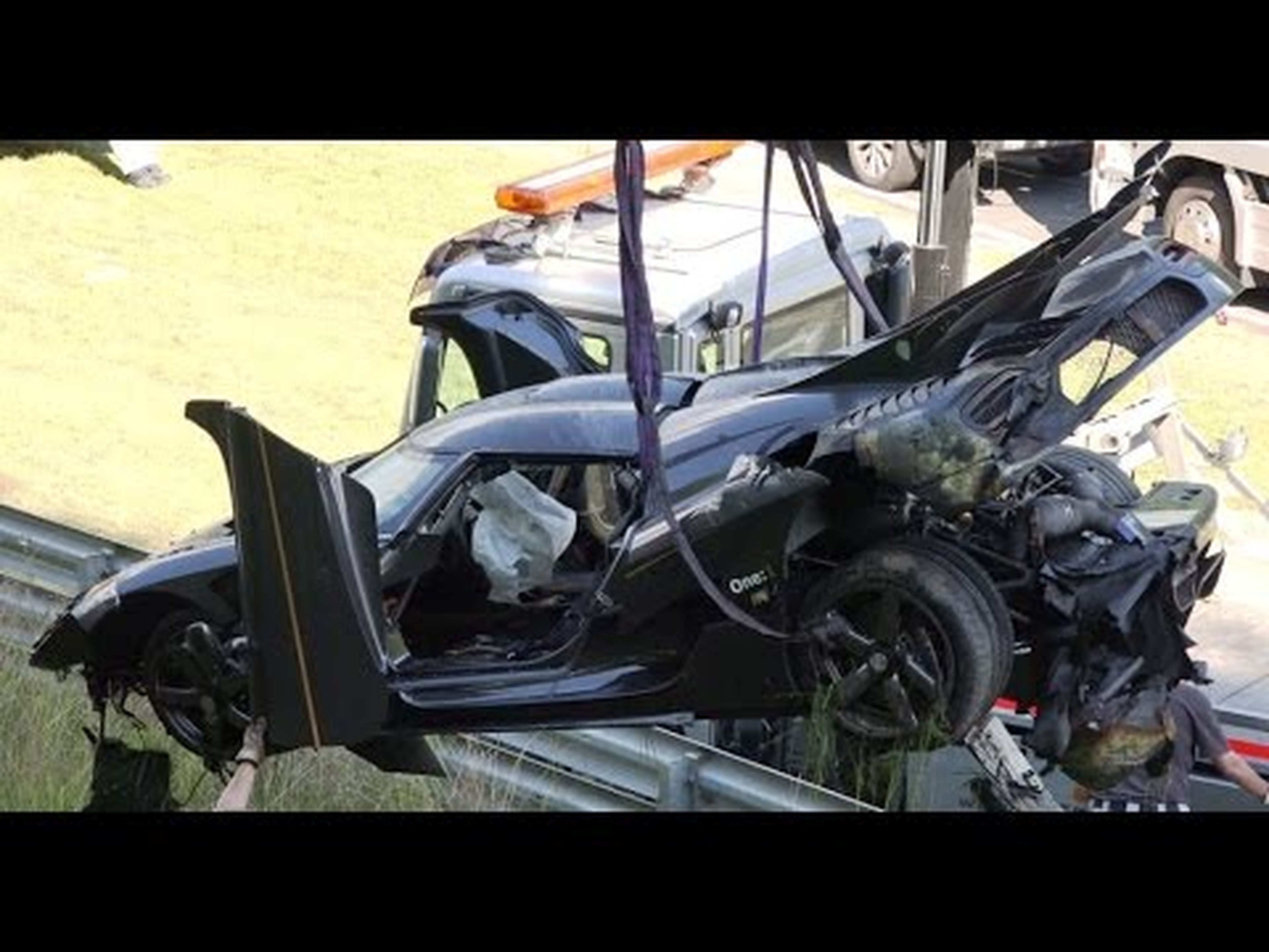 El resultado del brutal accidente del Koenigsegg One:1 en Nürburgring