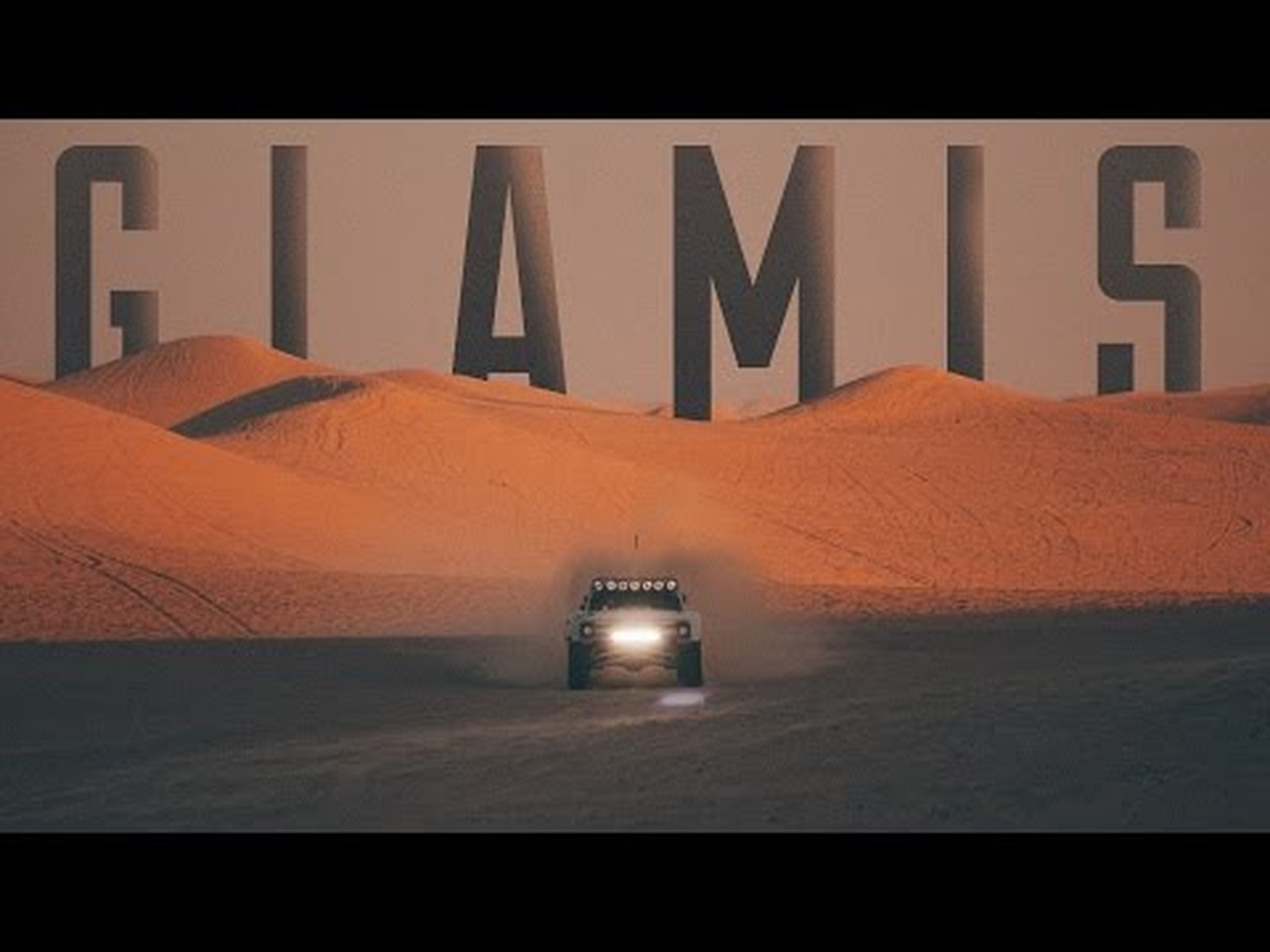 Los saltos en las dunas de Glamis