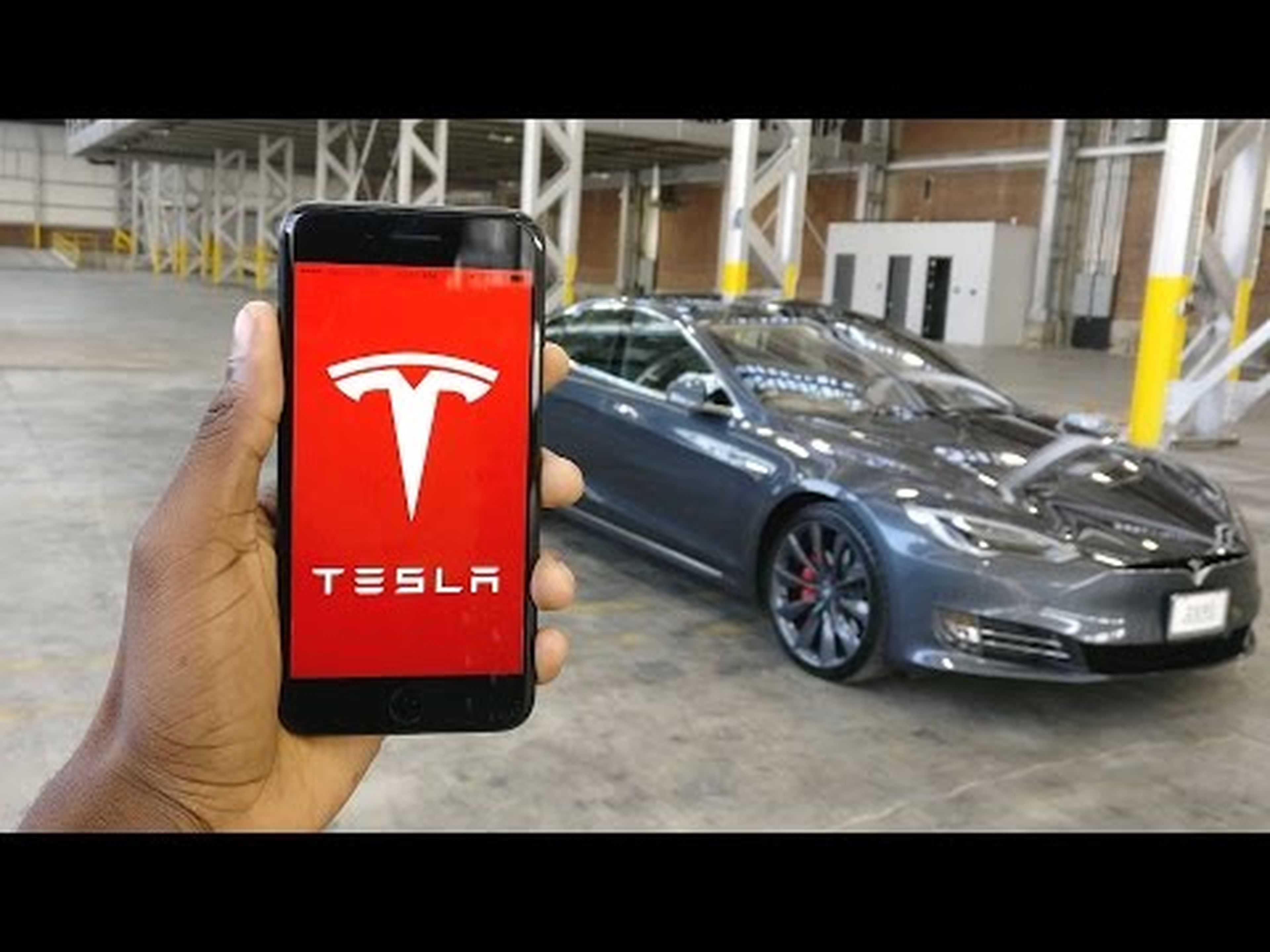 Tesla Model S P100D: así funciona la app de Tesla