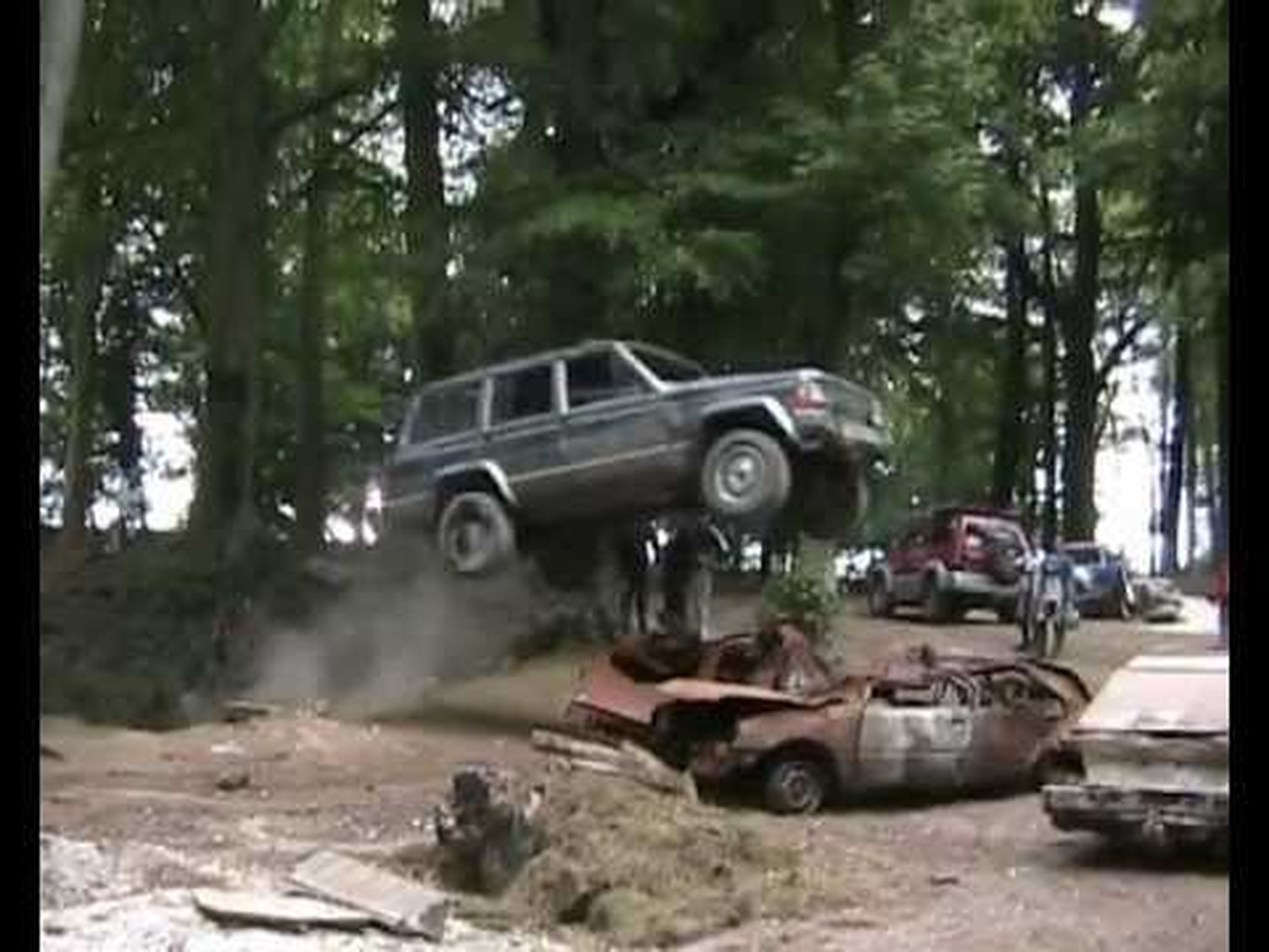 Test de destrozo para un Jeep Cherokee