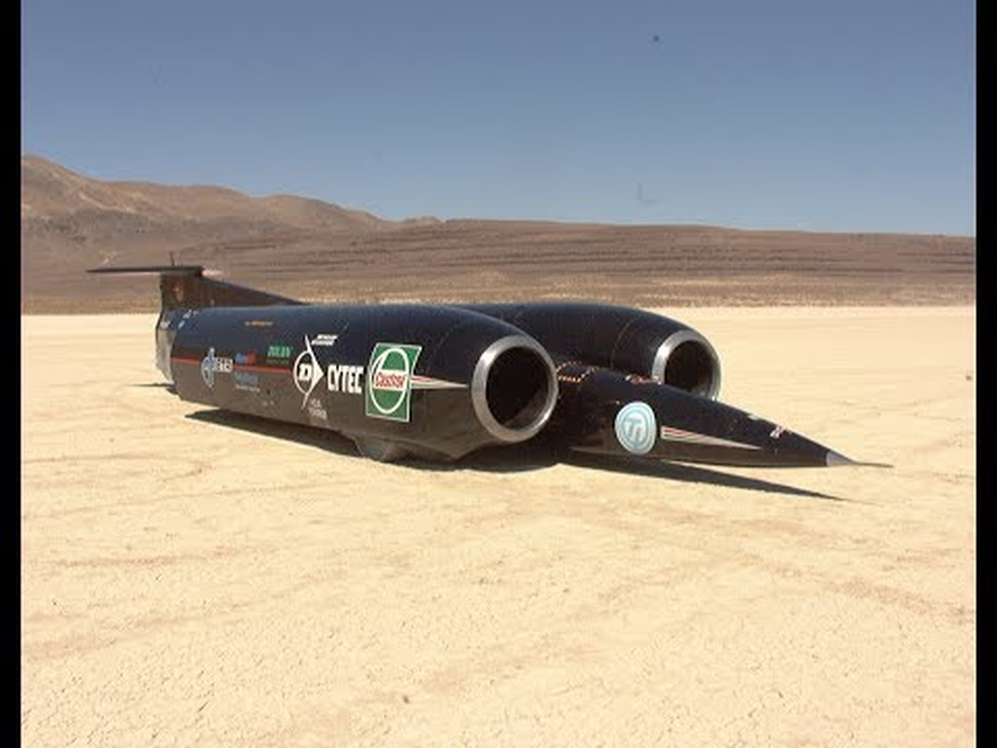 Thrust SSC - still the only car to travel faster than the speed of sound