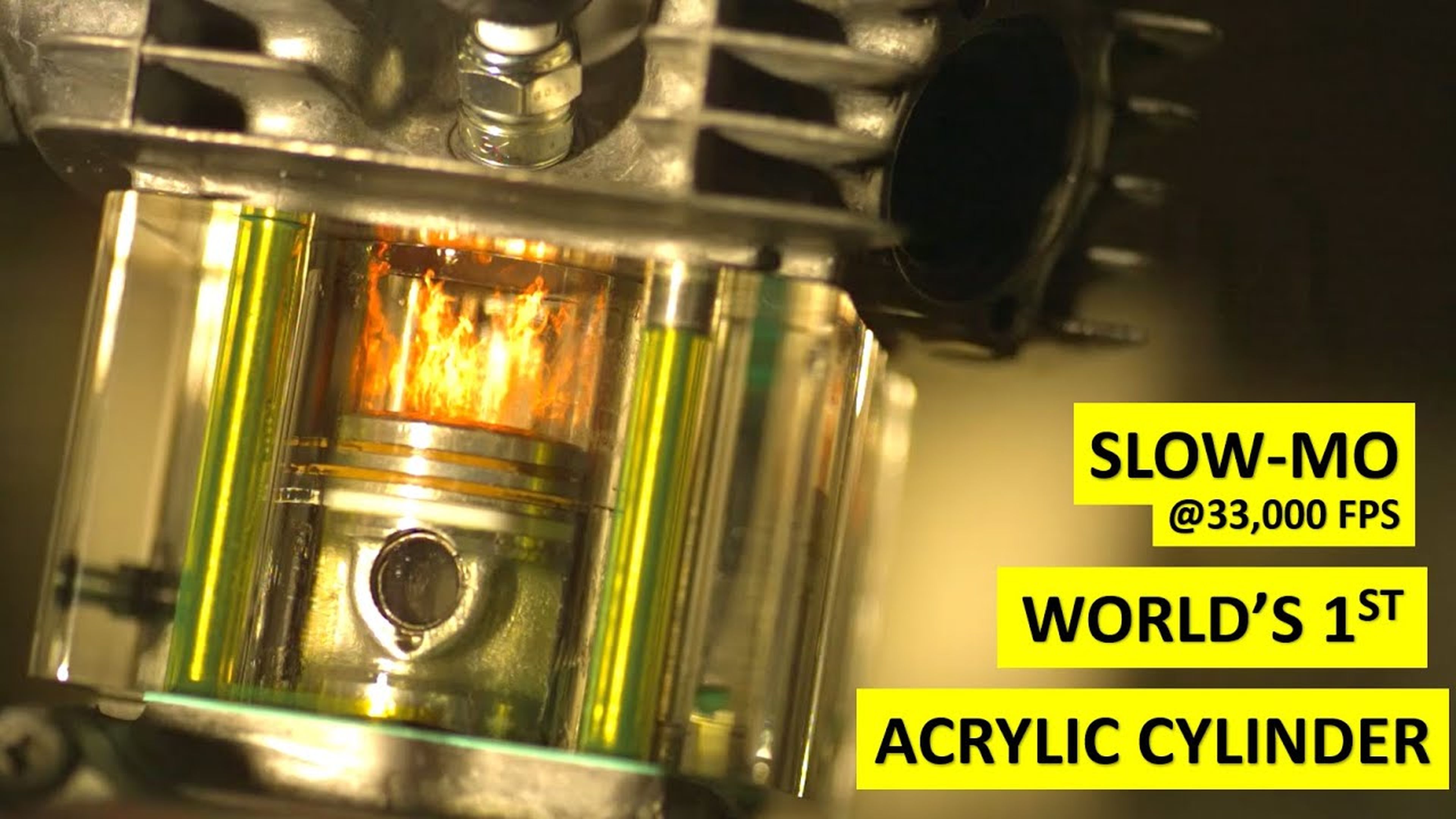 Transparent Engine Cylinder | How an Engine Works in 4K Slow Motion