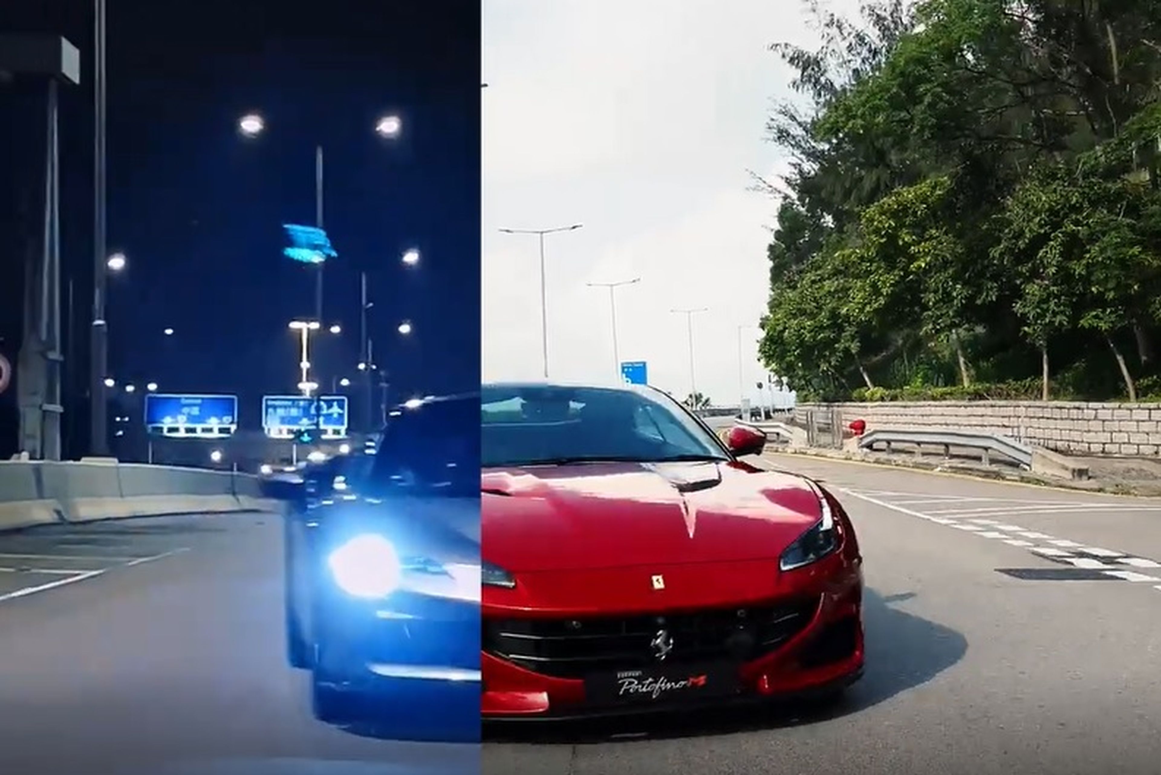 VÍDEO: Disfruta del Ferrari Portofino M y el SF90 Stradale por las calles de Hong Kong