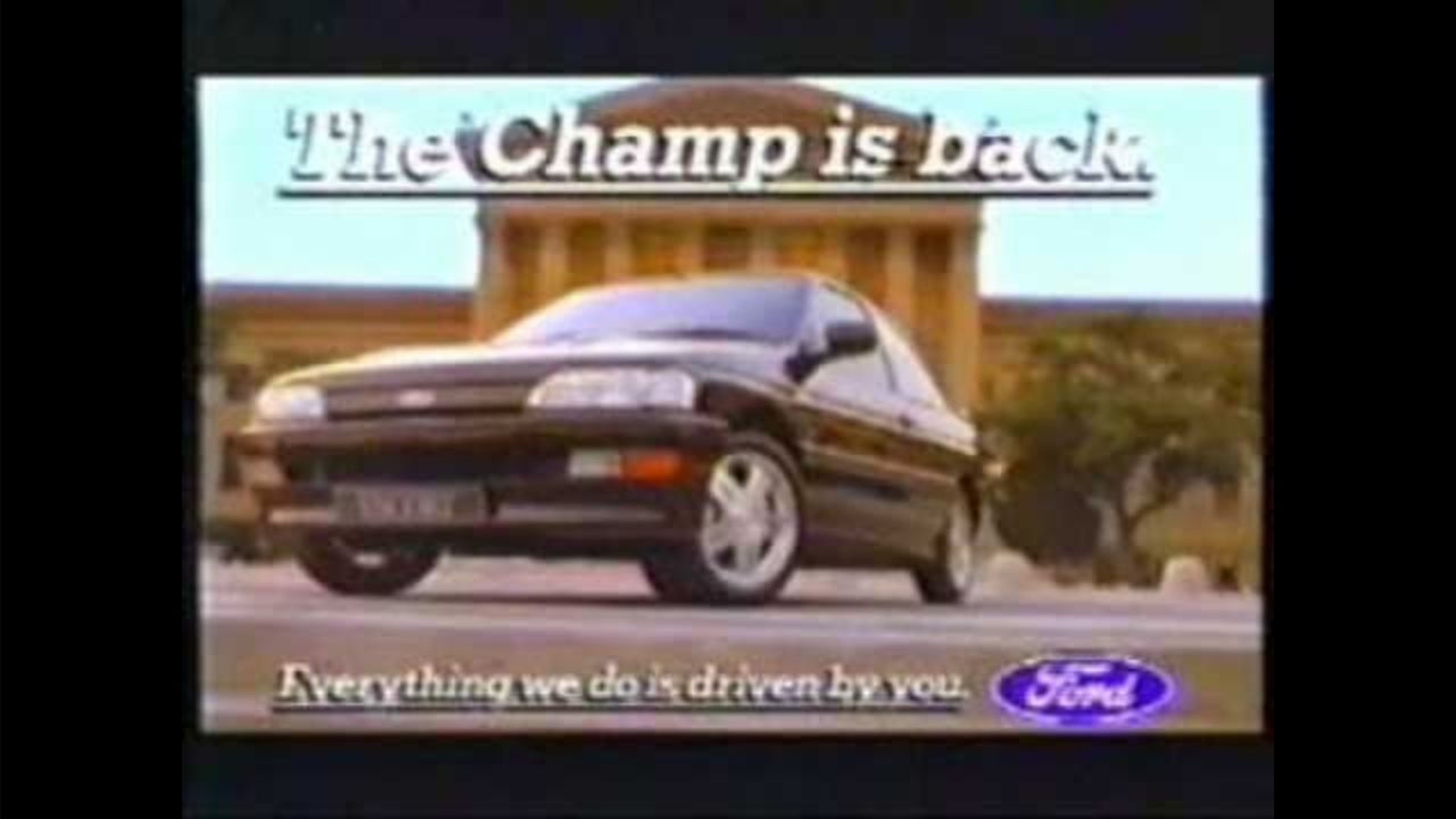 VÍDEO: El espectacular spot del Ford Escort RS 2000 con la música de Rocky