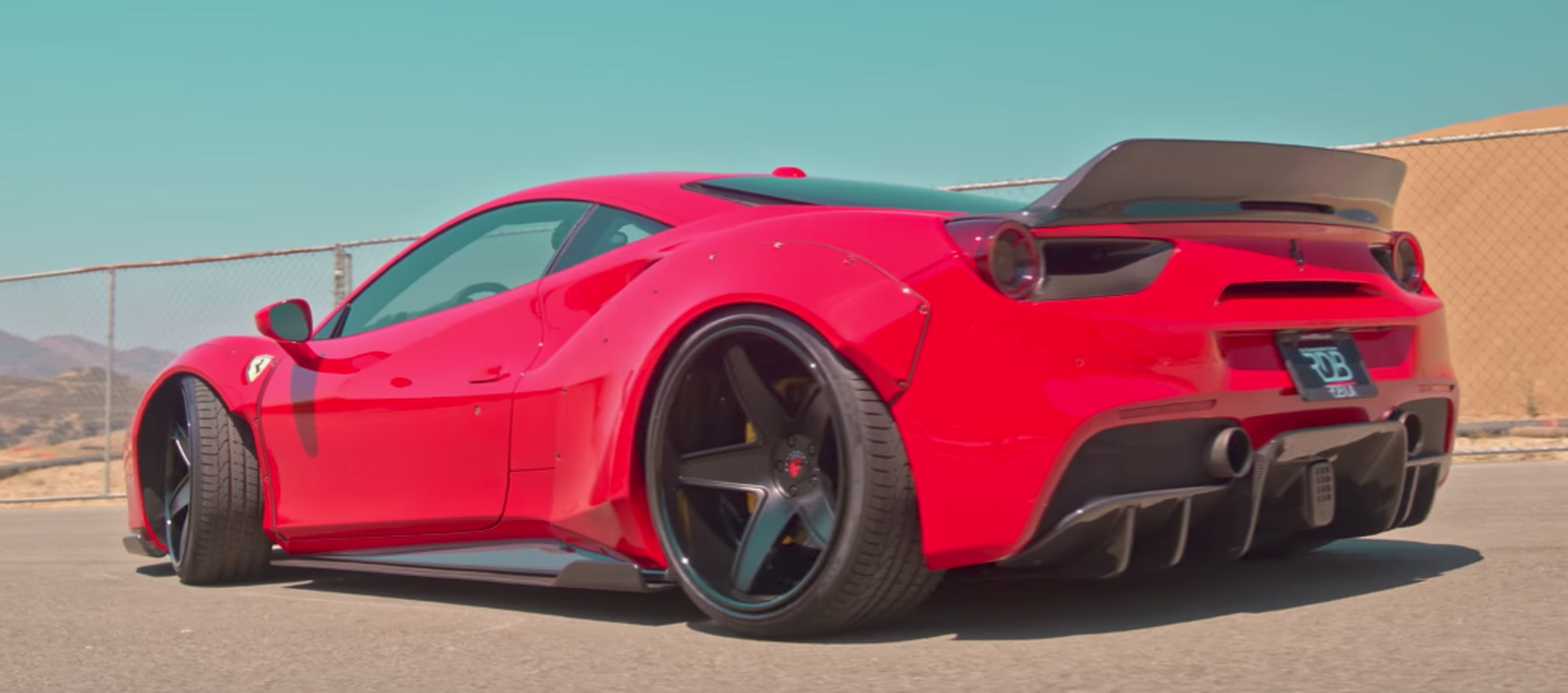 VÍDEO: ¡Forgiato power! Alucina con este Ferrari 488 con llantas negras
