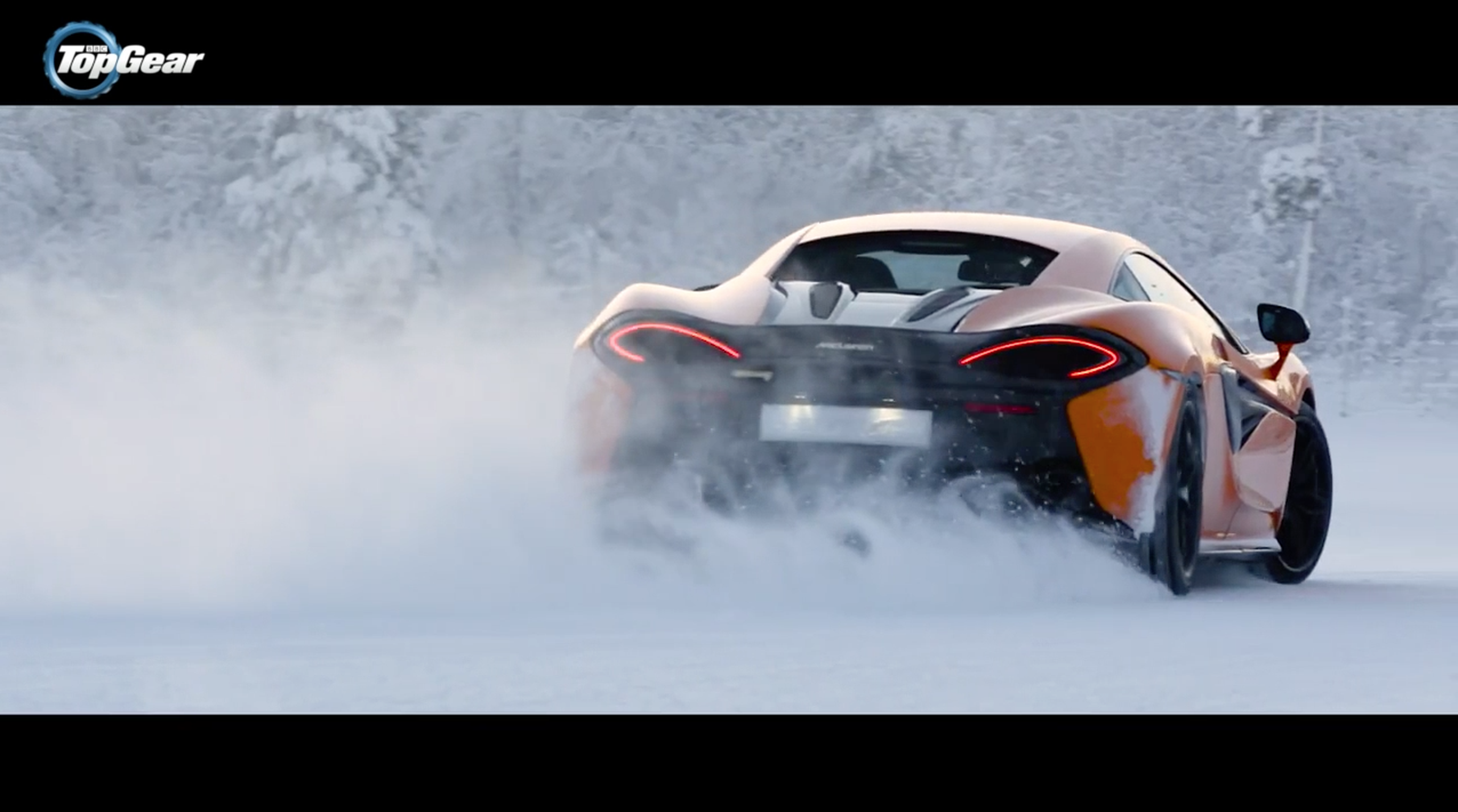 VÍDEO: ¡El invierno acecha! El McLaren 570S bailando sobre hielo [TG]