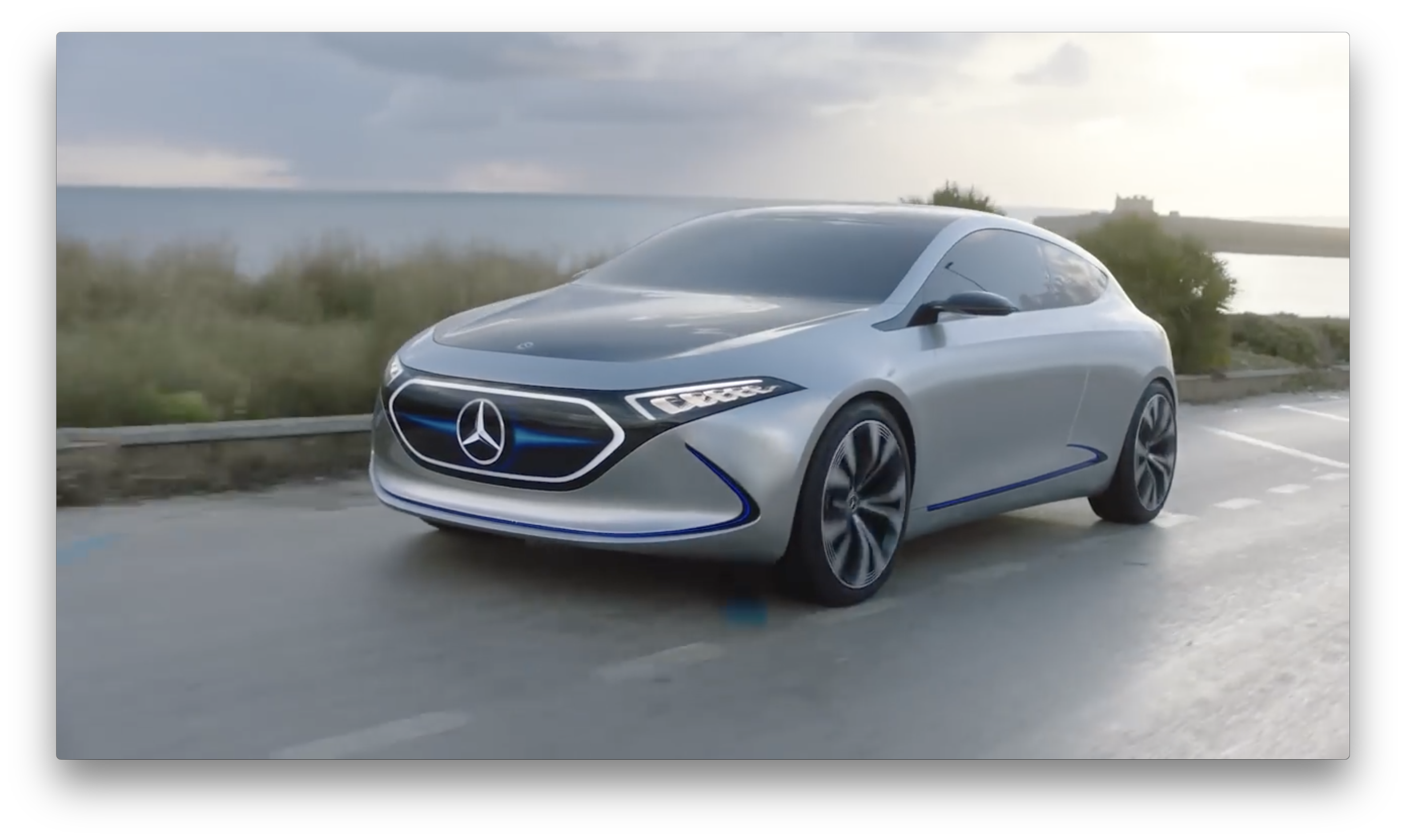 VÍDEO: así es el Mercedes EQA Concept. Detalles, cómo funciona... [TG]