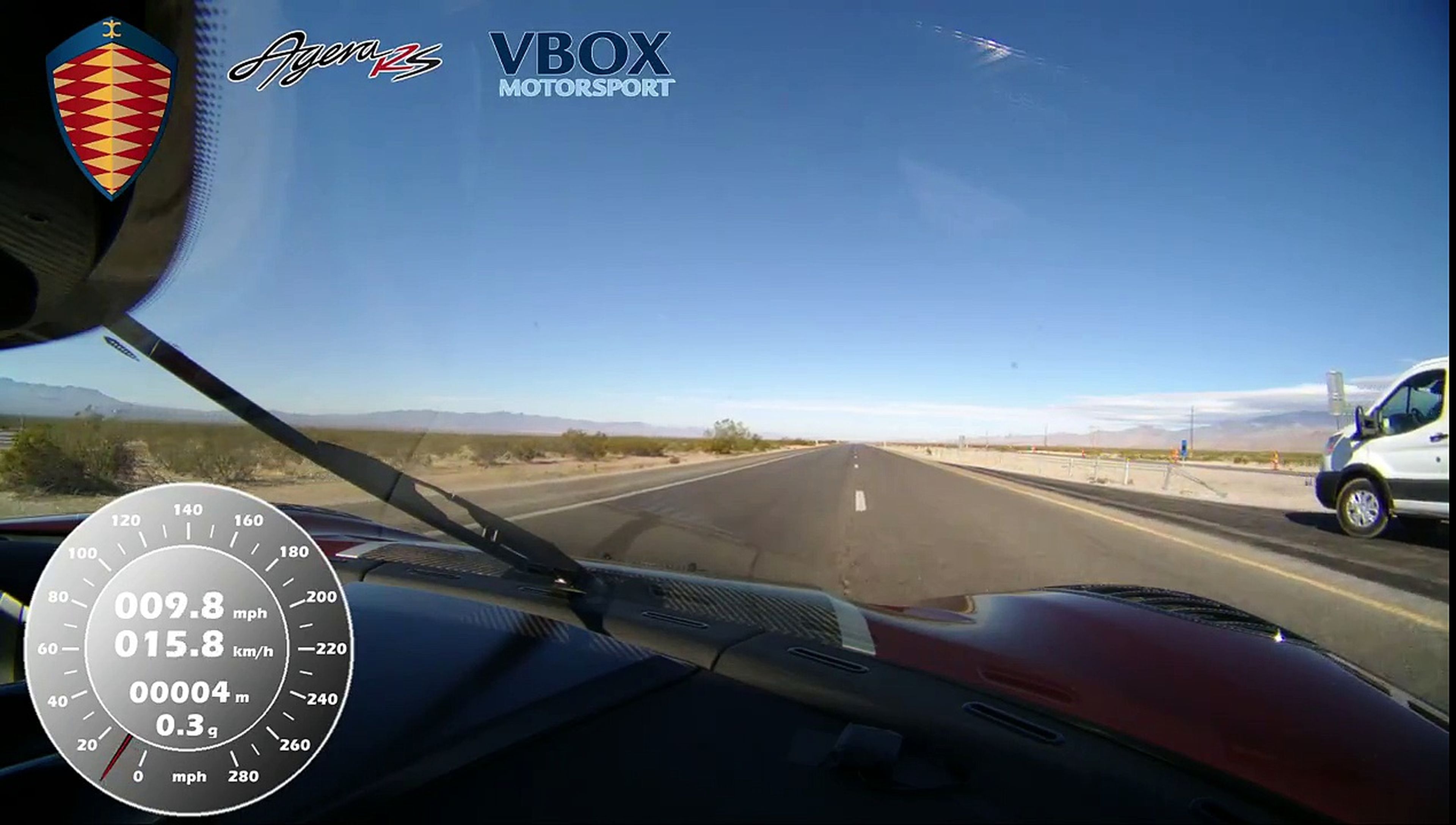 VÍDEO: Súper record del Koenigsegg Agera RS, ¡447 km/h! [TG]
