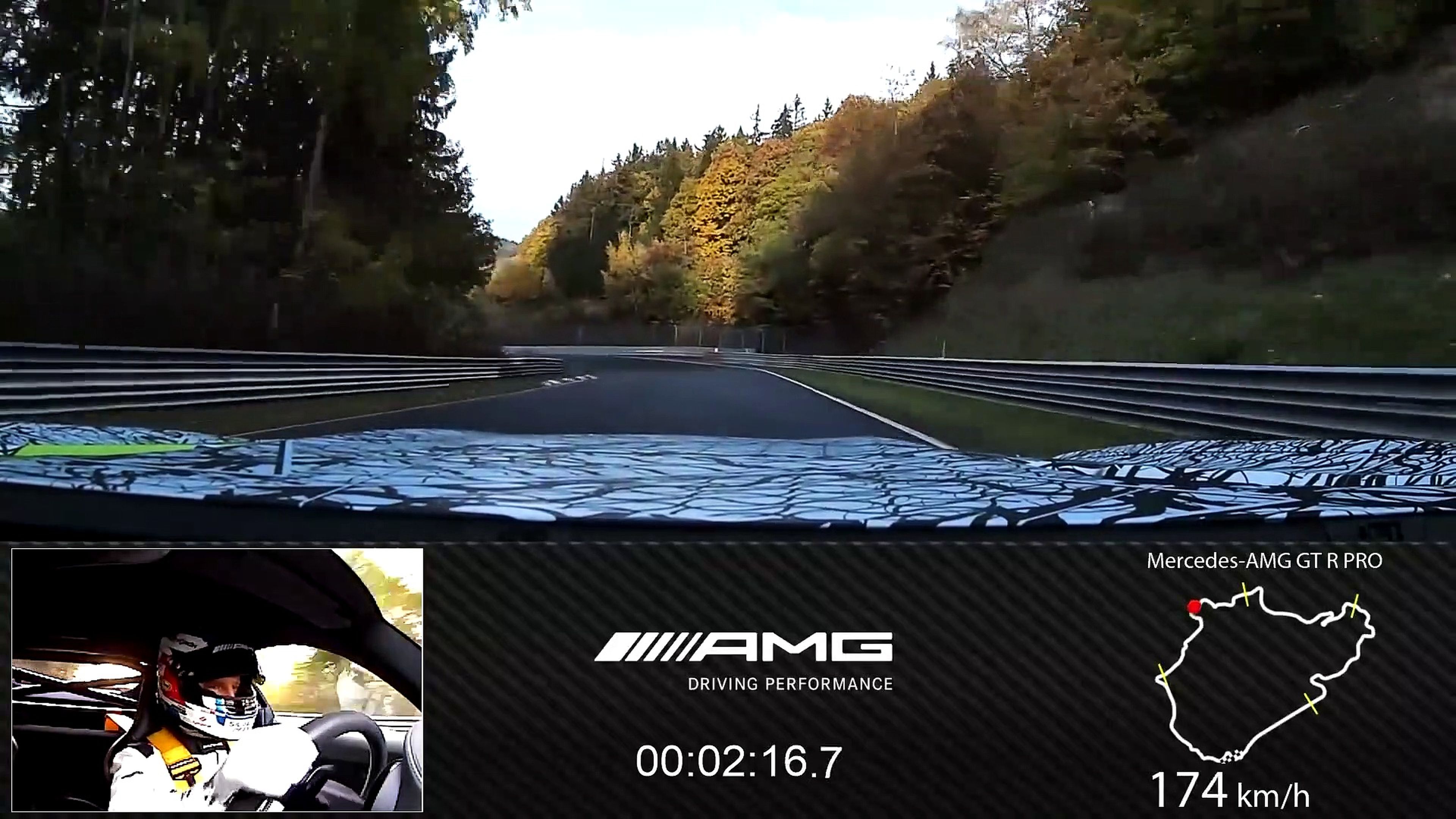 VÍDEO: vuelta rápida Mercedes-AMG GT R PRO en Nürburgring [TG]