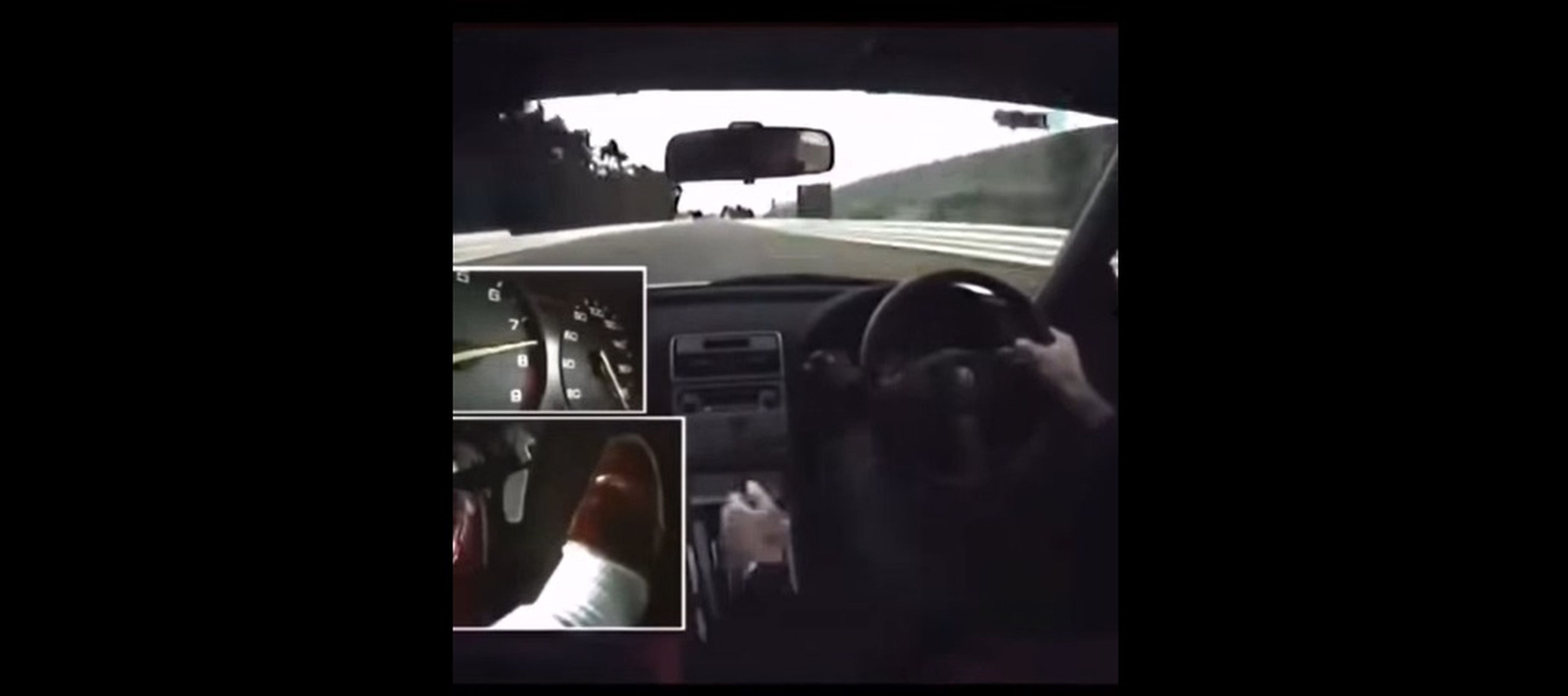 VÍDEO: Vuelve a disfrutar de Senna al límite en un Honda NSX y con sus impolutos mocasines