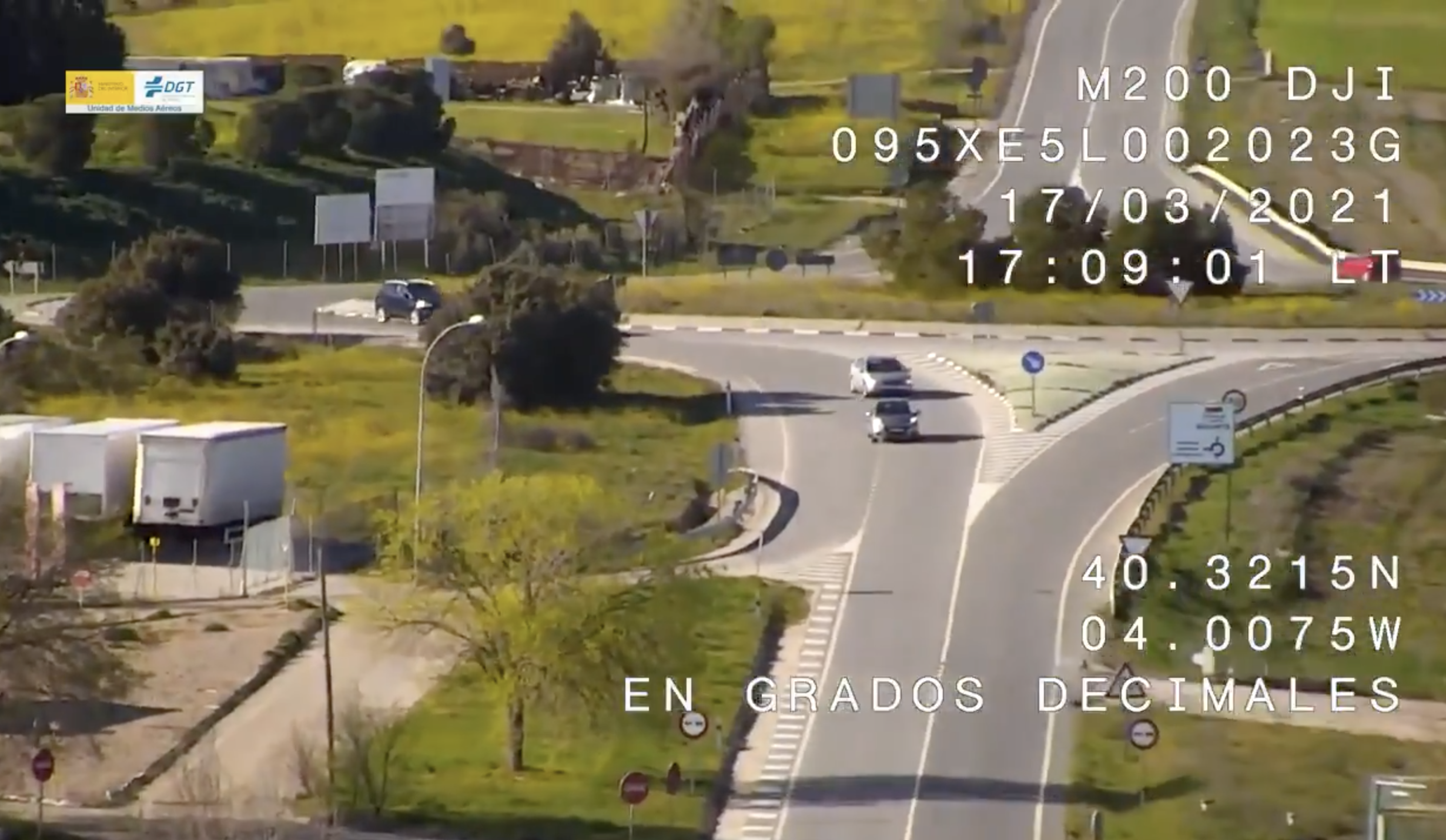 VÍDEO: ¡El zoom de los drones de la DGT es alucinante! Mira lo que llegan a ver a kilómetros