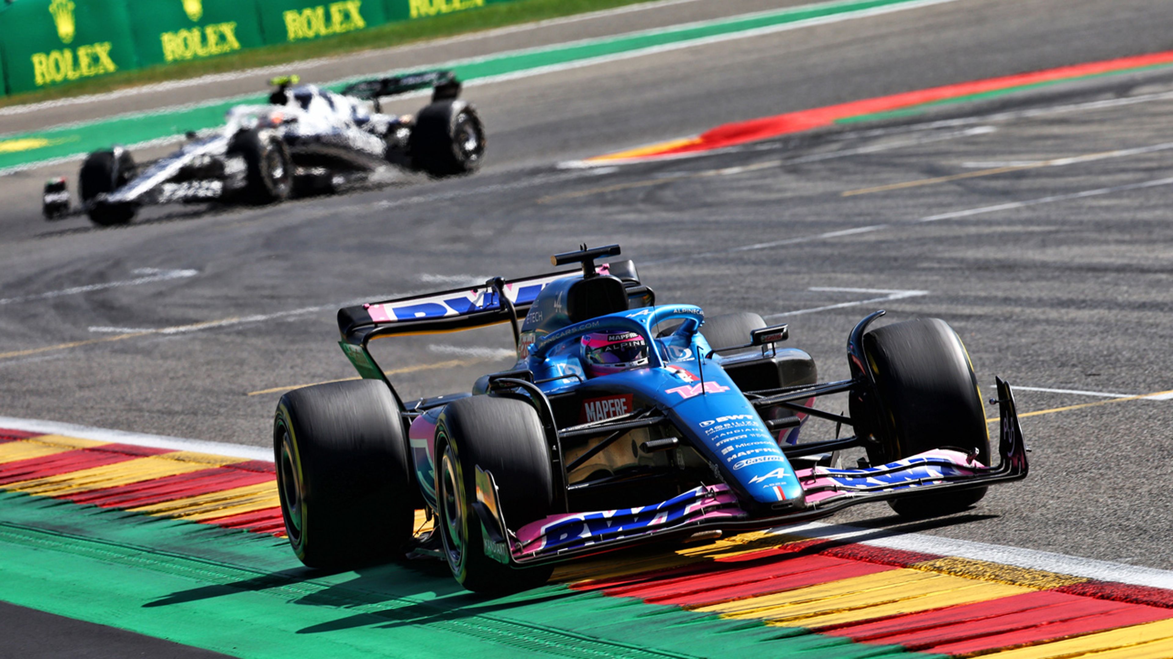 Fernando Alonso, Alpine F1, Spa, 2022
