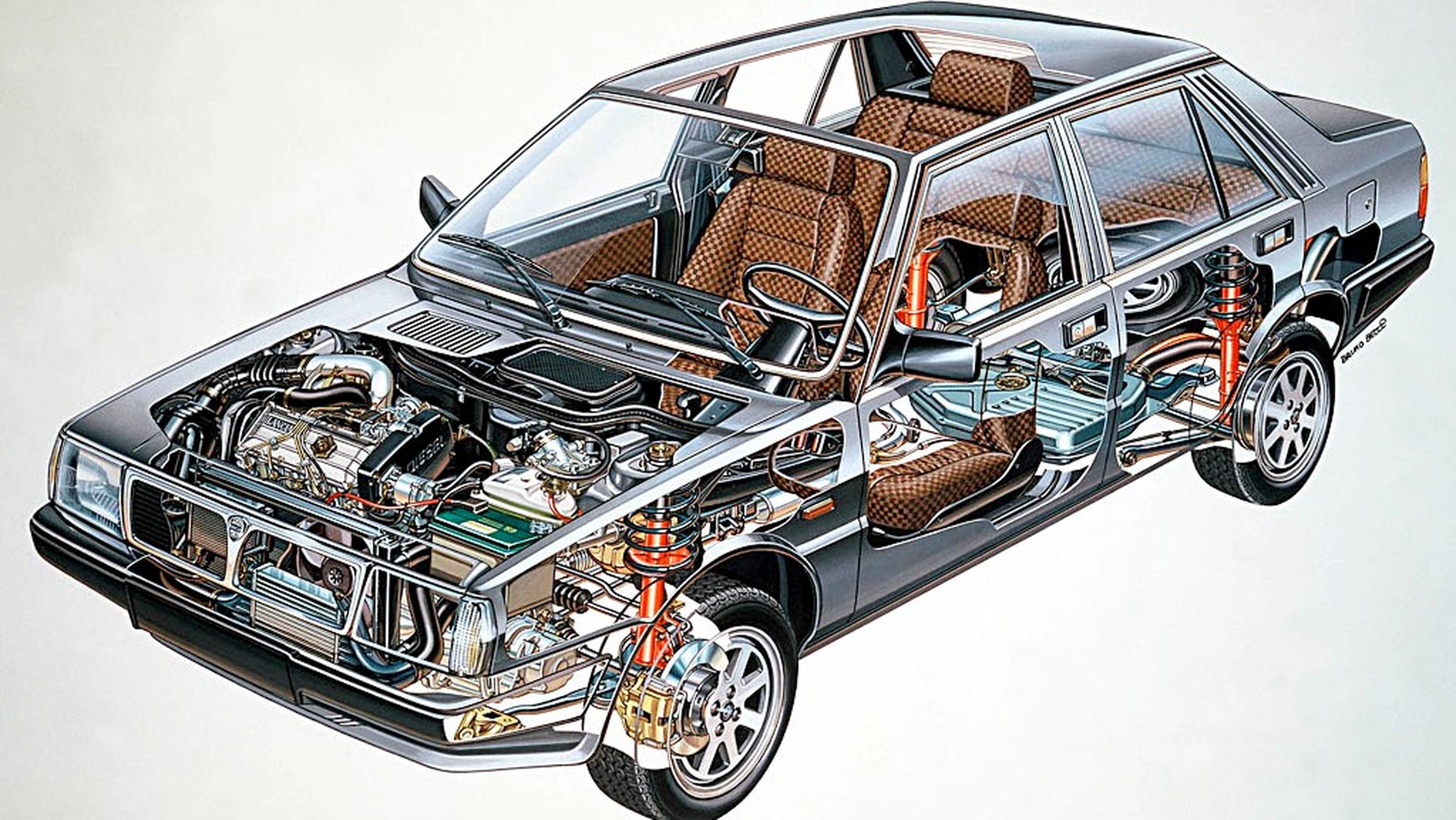 Grandes berlinas olvidadas: Lancia Prisma