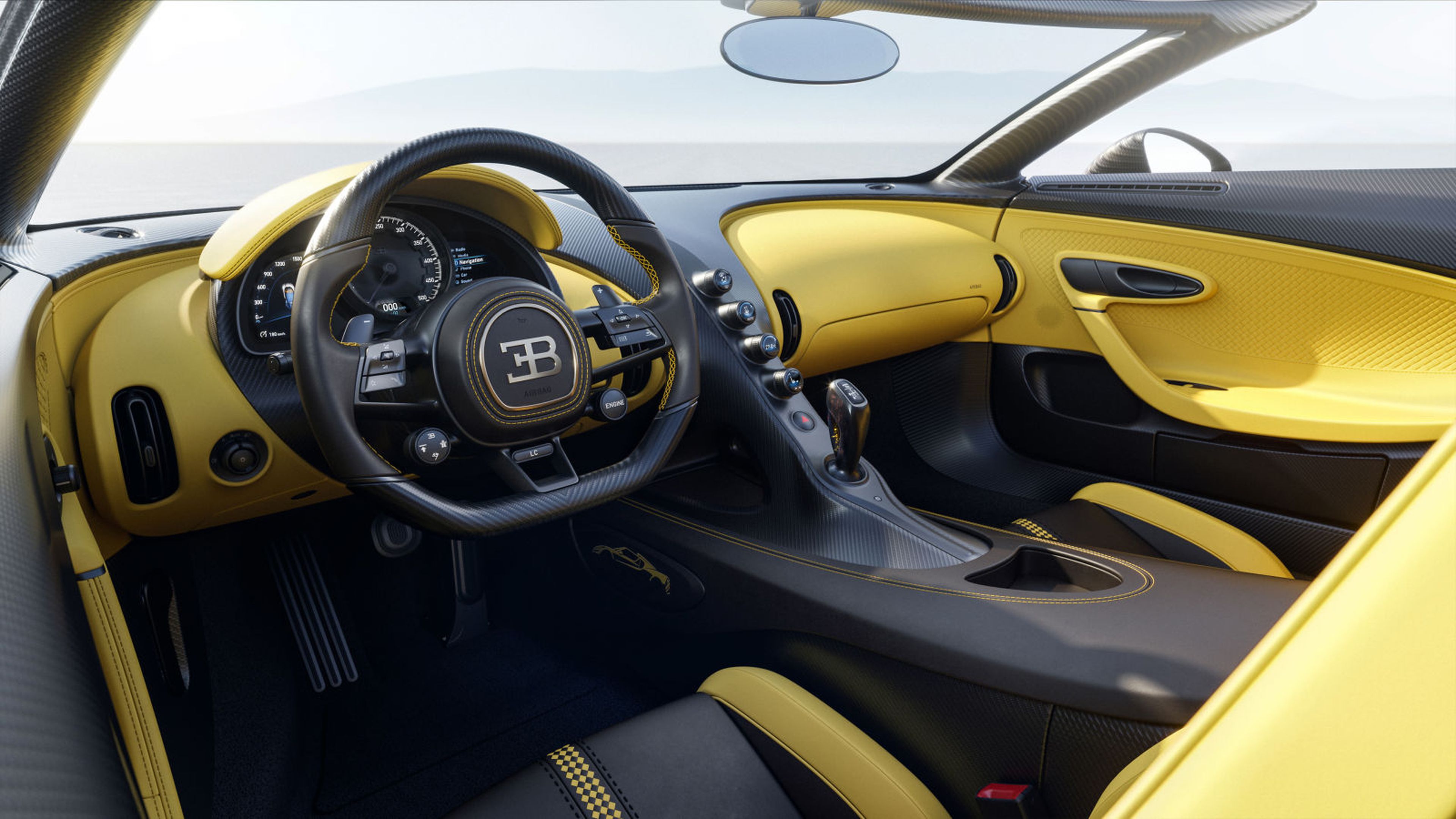 Interior del Bugatti Mistral