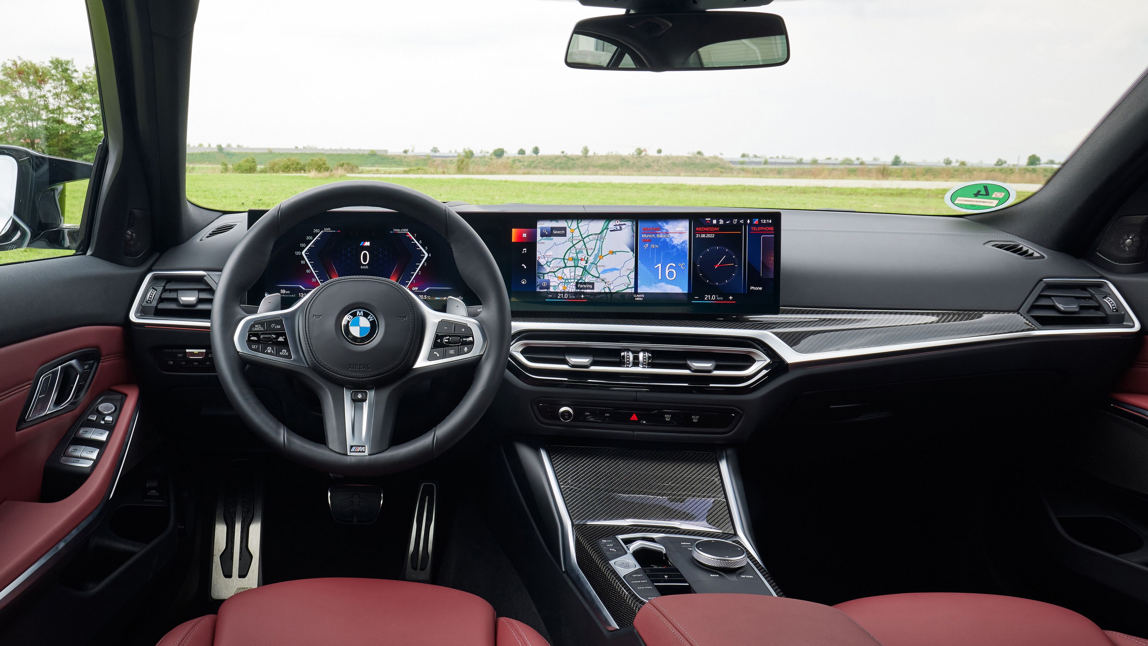 Interior del BMW M340i
