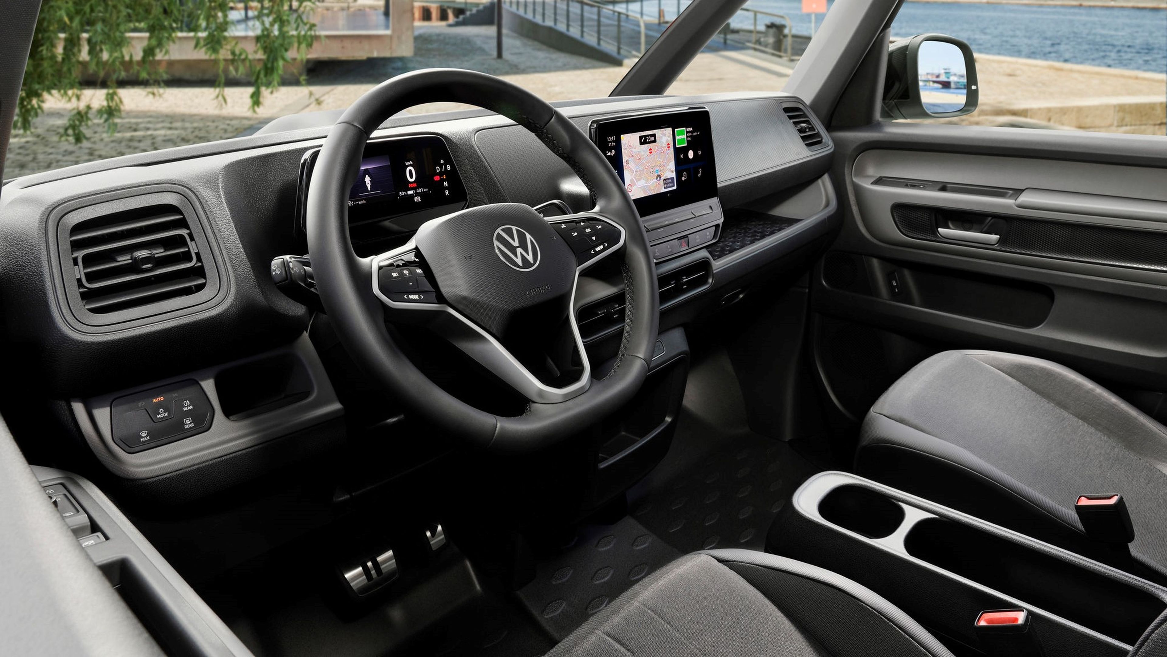 Interior del Volkswagen ID. Buzz Cargo