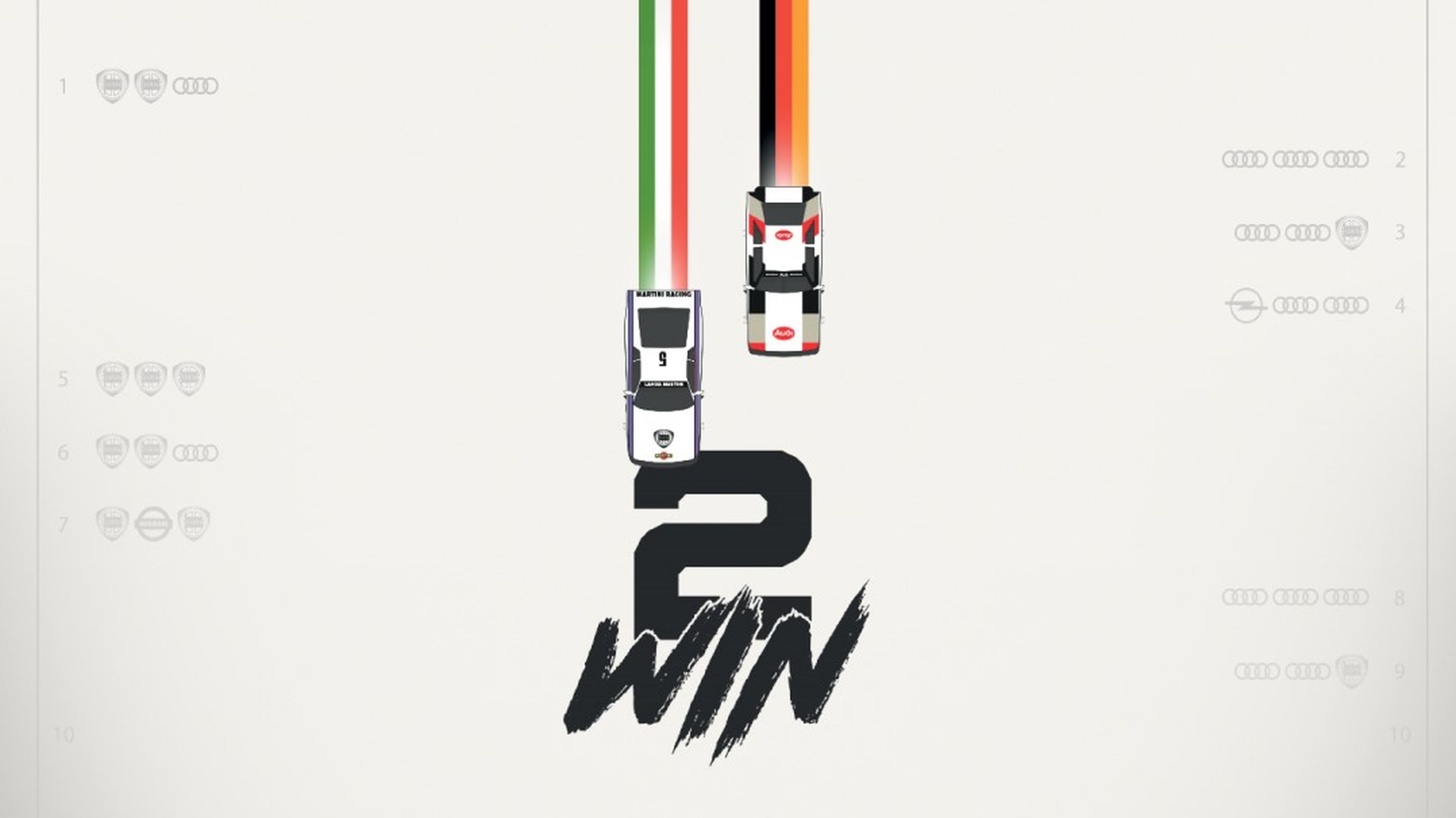 Película 2 Win de la rivalidad entre Audi y Lancia en el WRC de 1983