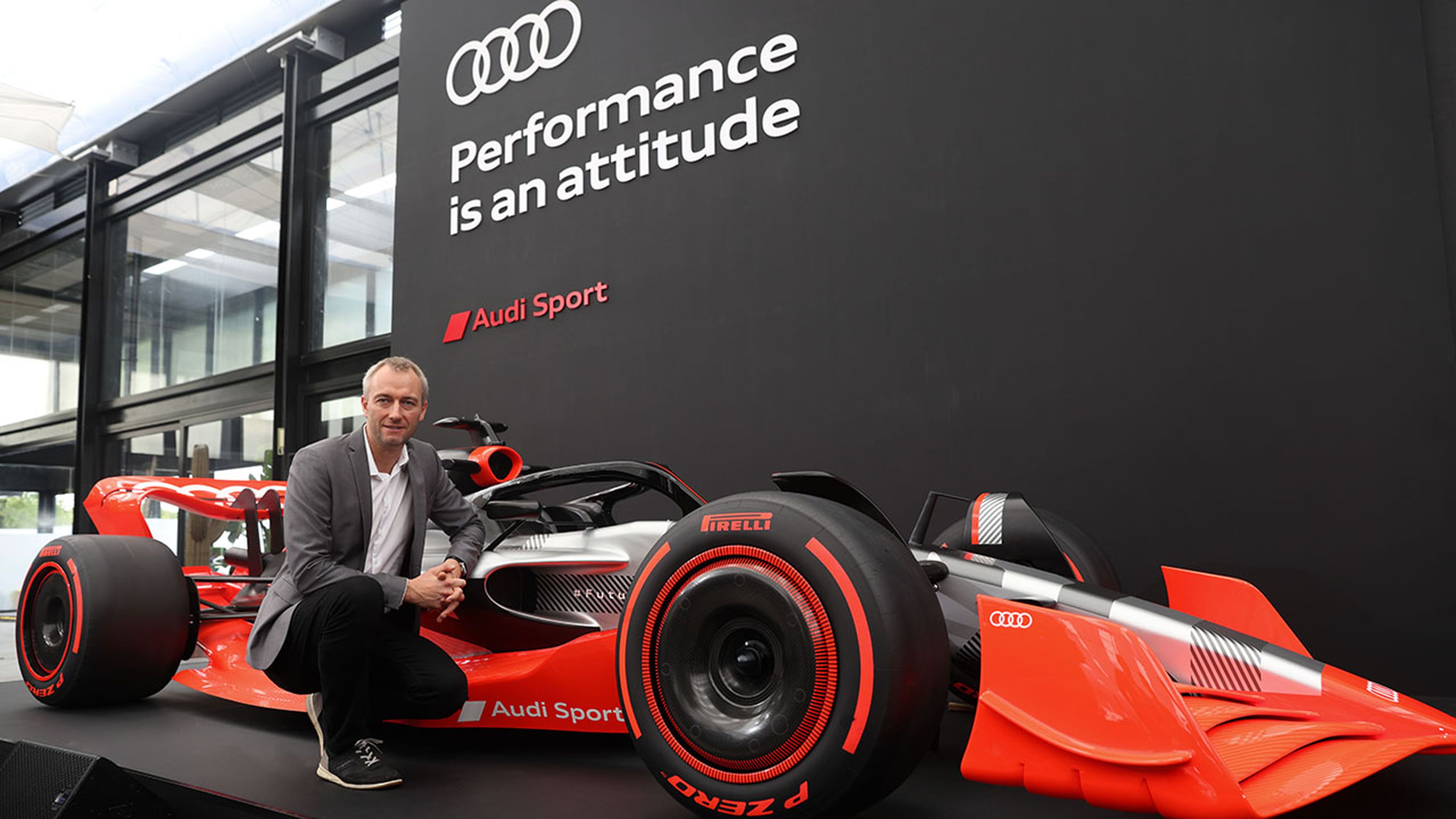Adam Baker CEO de Audi F1