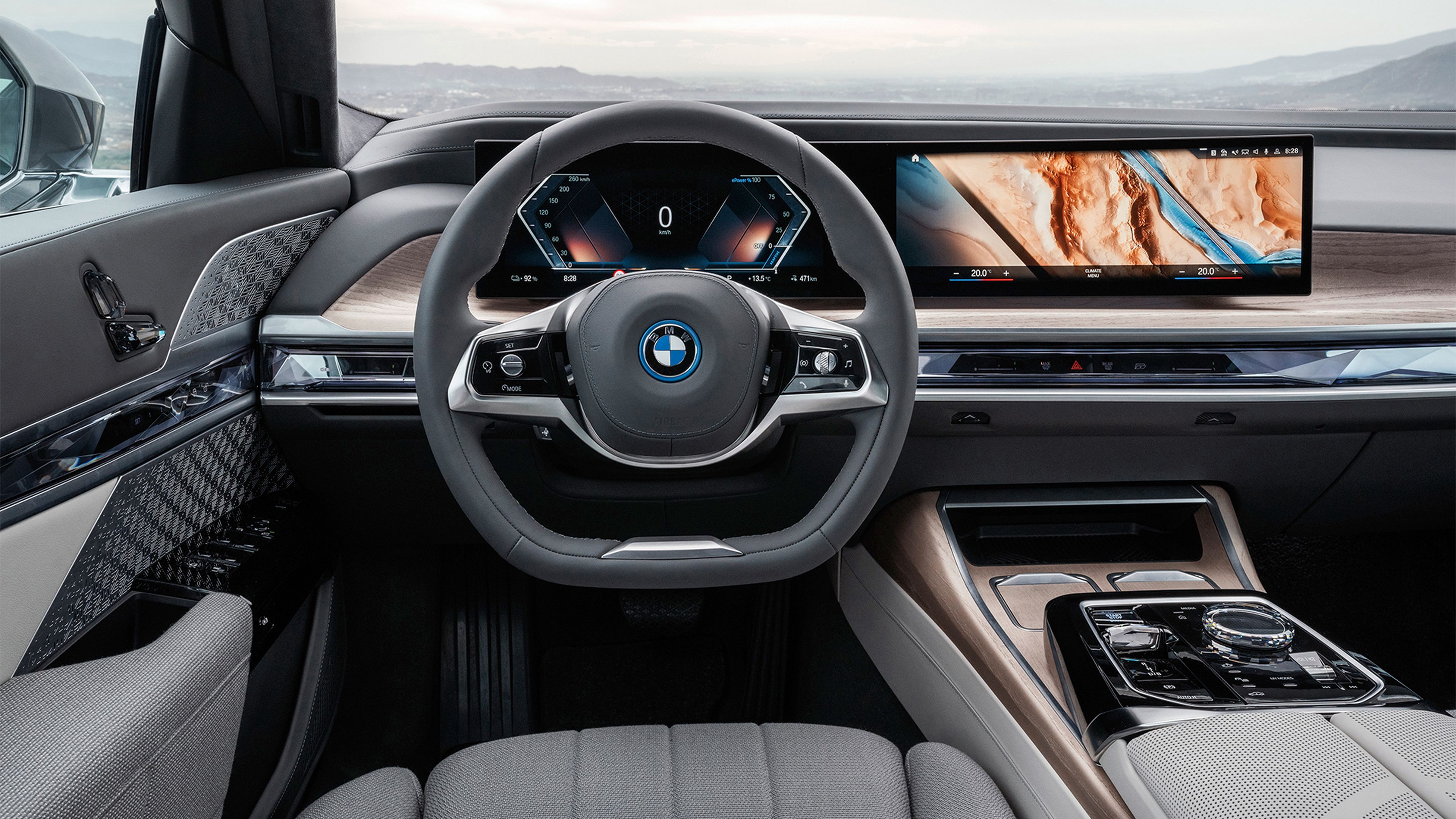 Interior del BMW i7