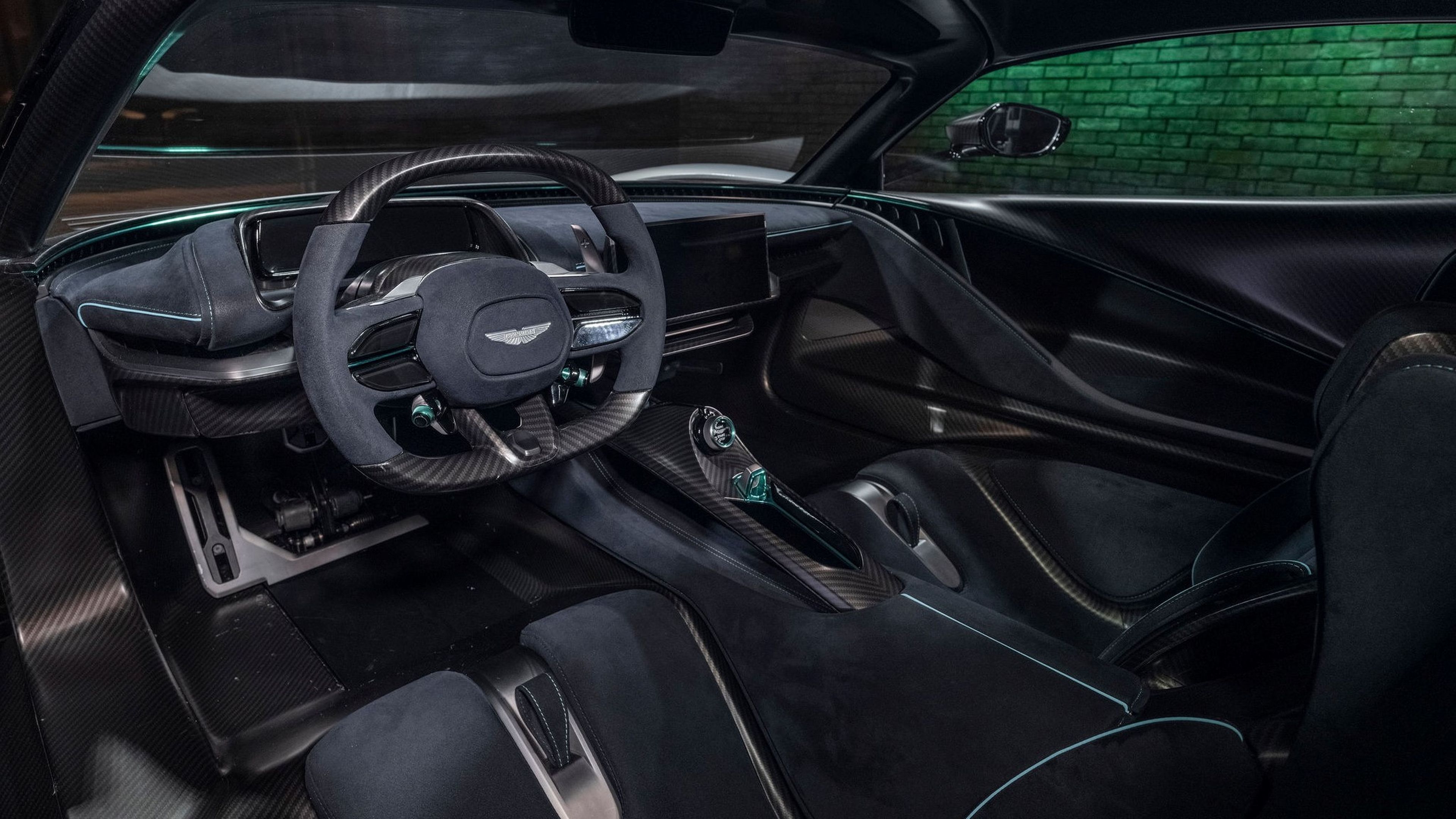 Interior del Aston Martin Valhalla