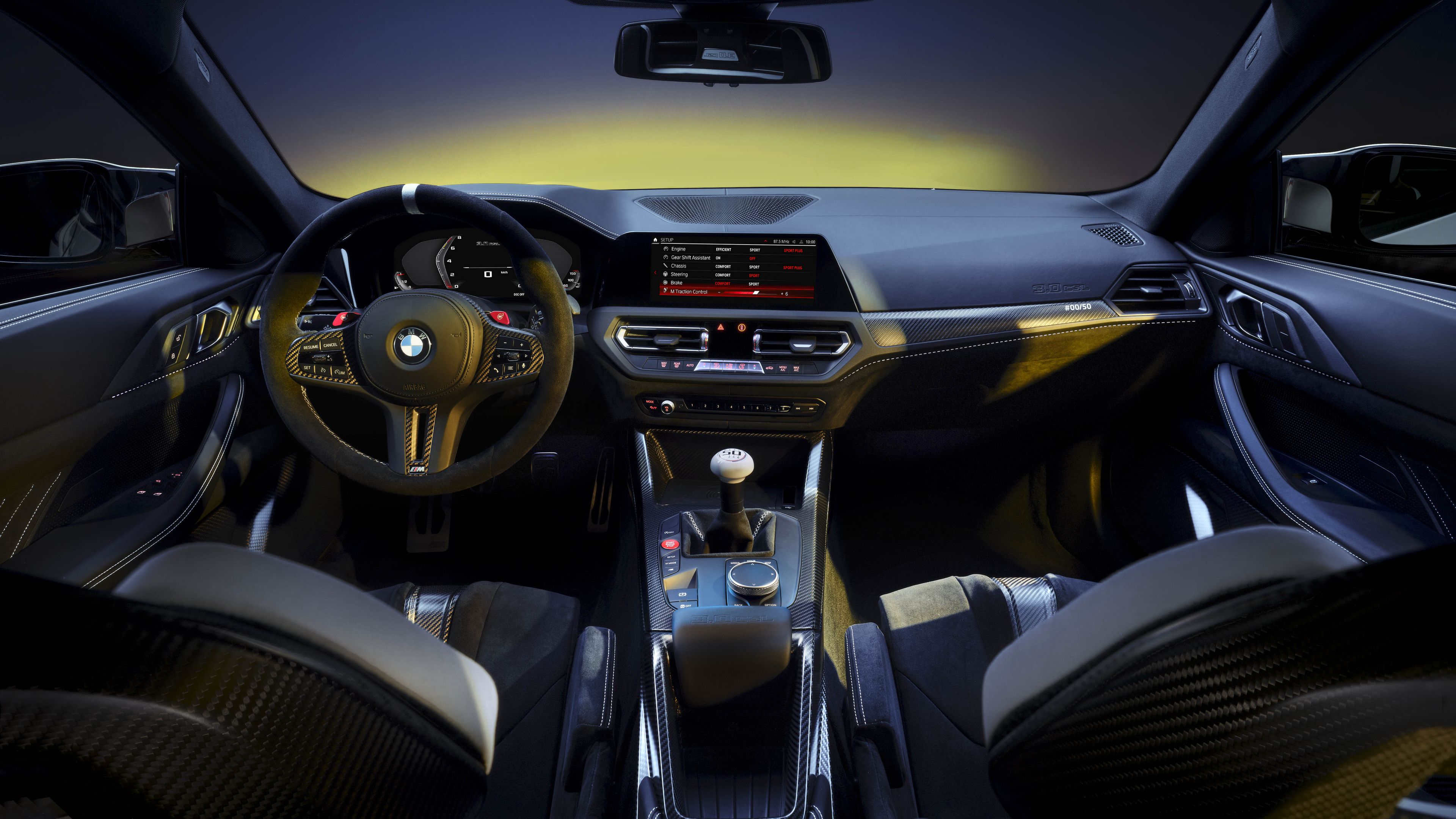 Interior del nuevo BMW 3.0 CSL