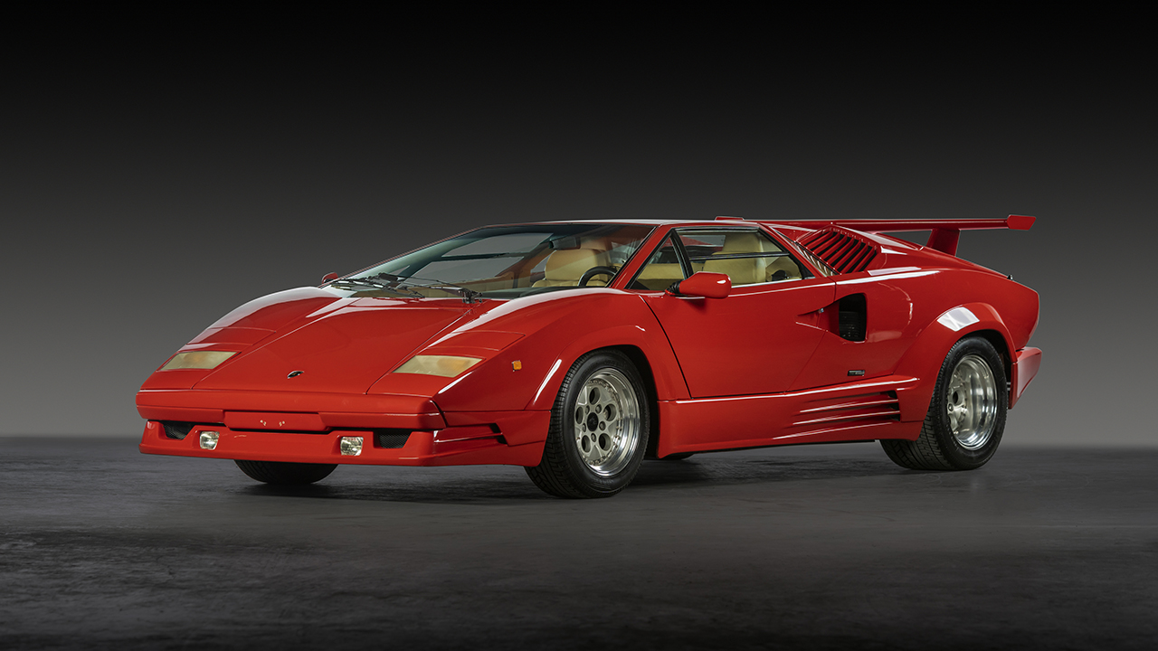 El Lamborghini Countach 25 Aniversario sale a subasta en RM Sotheby's entre   y  dólares 