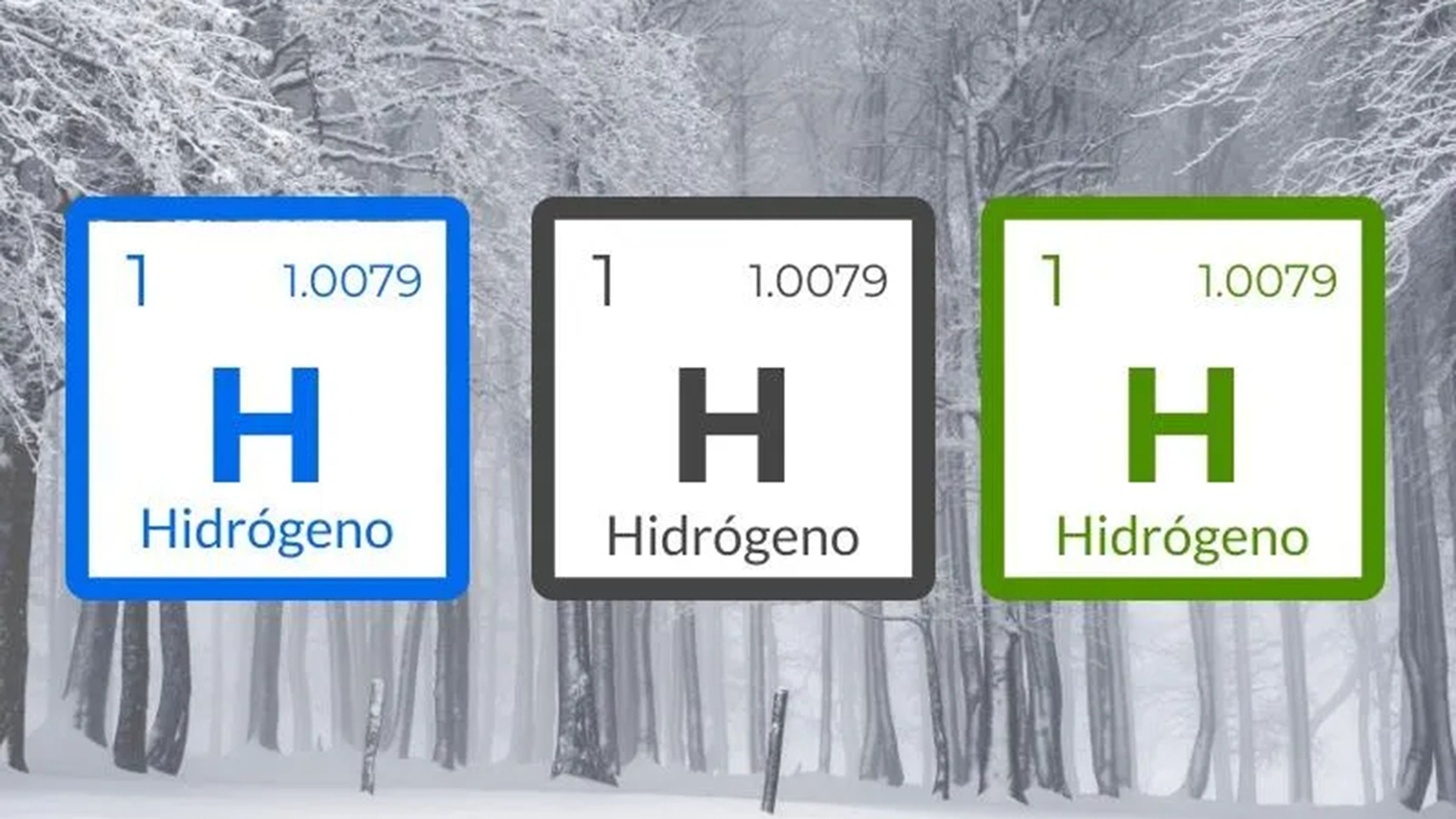 tipos de hidrógeno