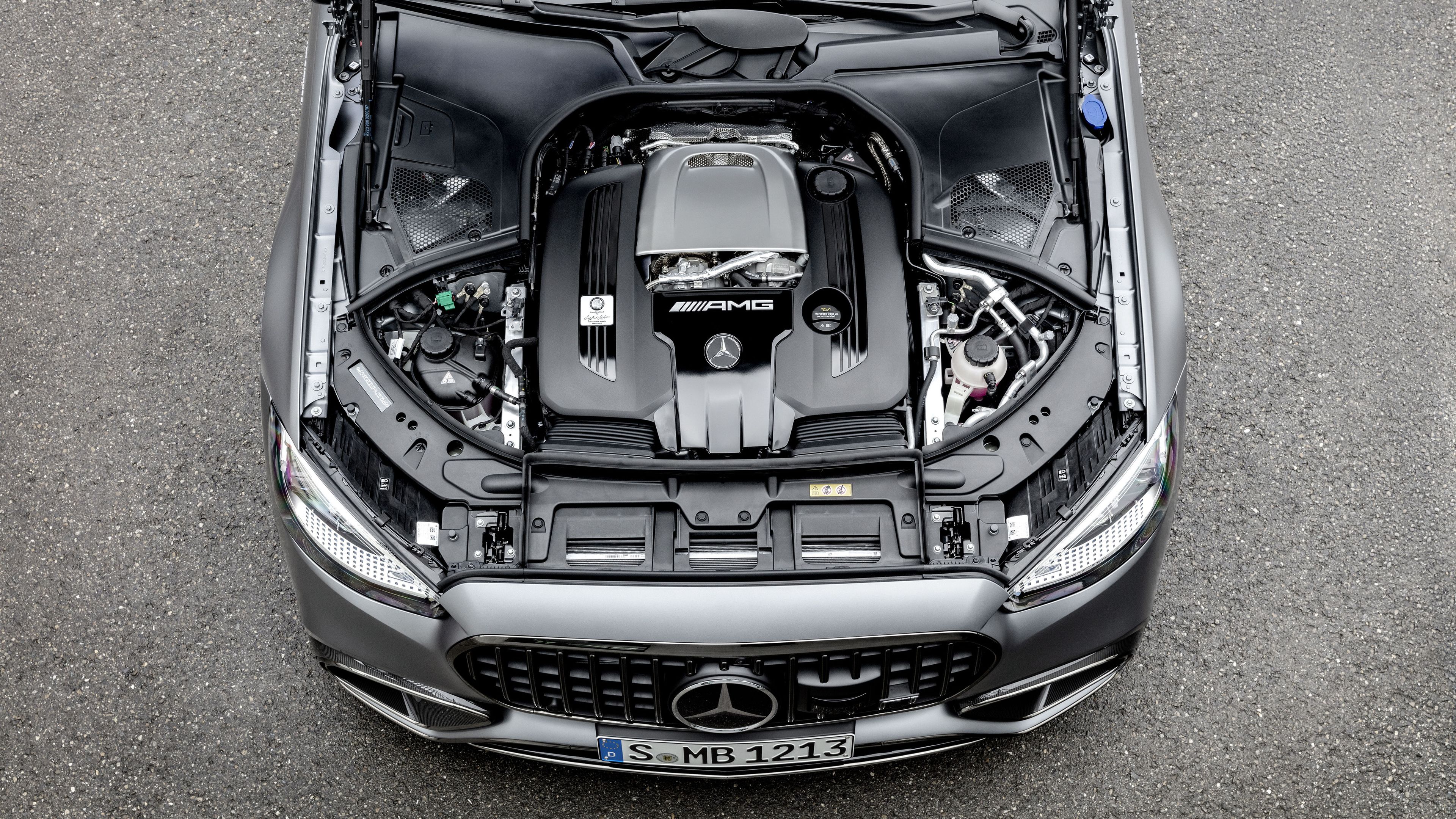 Motor del Mercedes-AMG S 63 E Performance