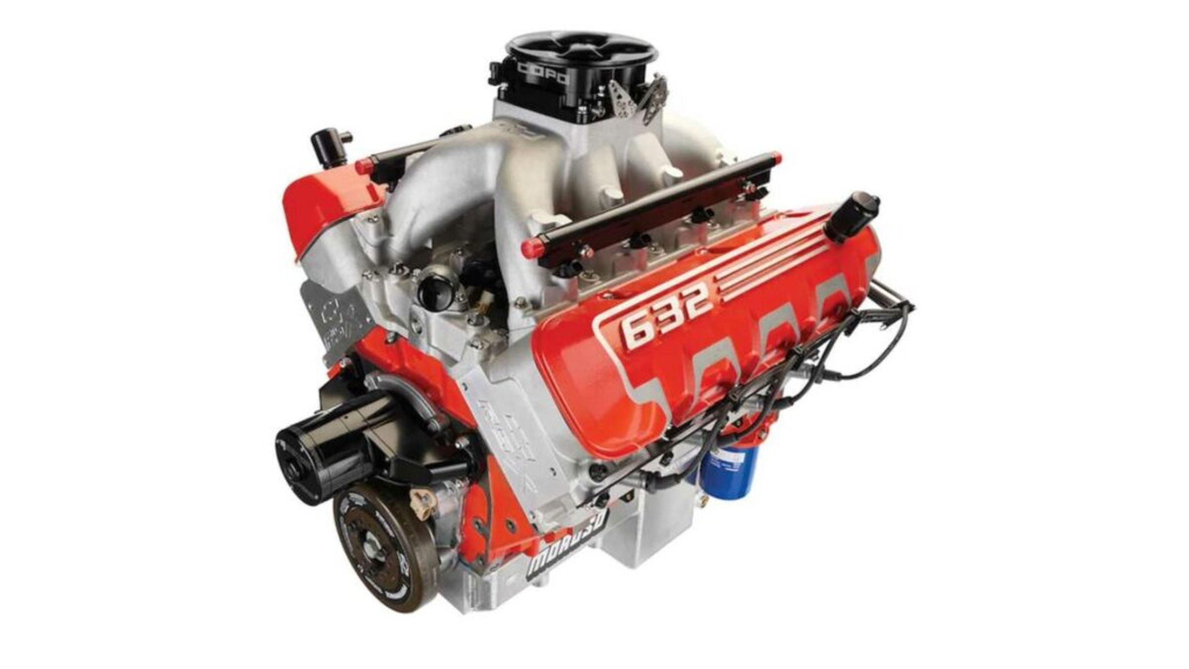 Motor V8 de 10,4 litros del Camaro COPO