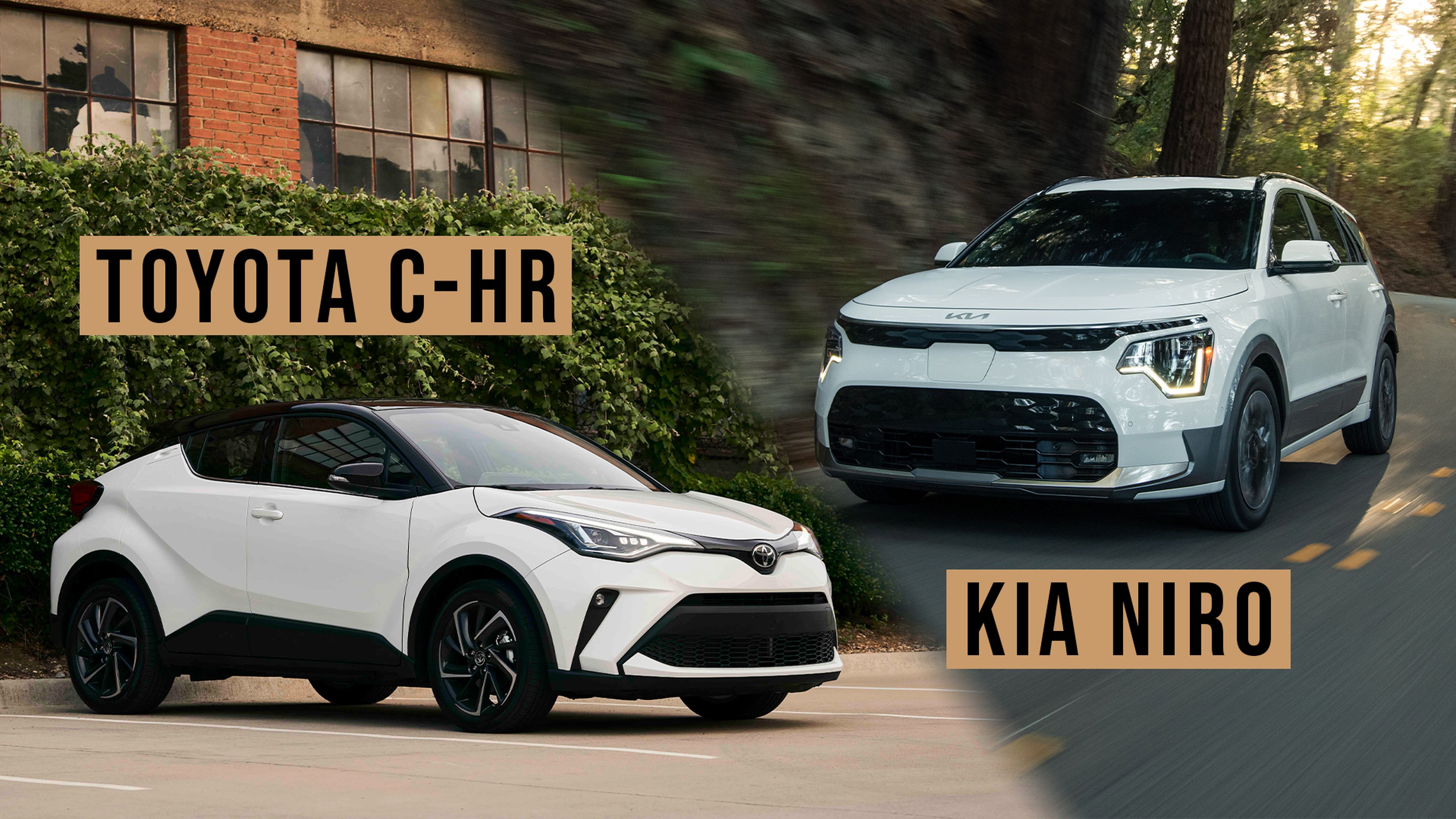 Toyota C-HR vs Kia Niro